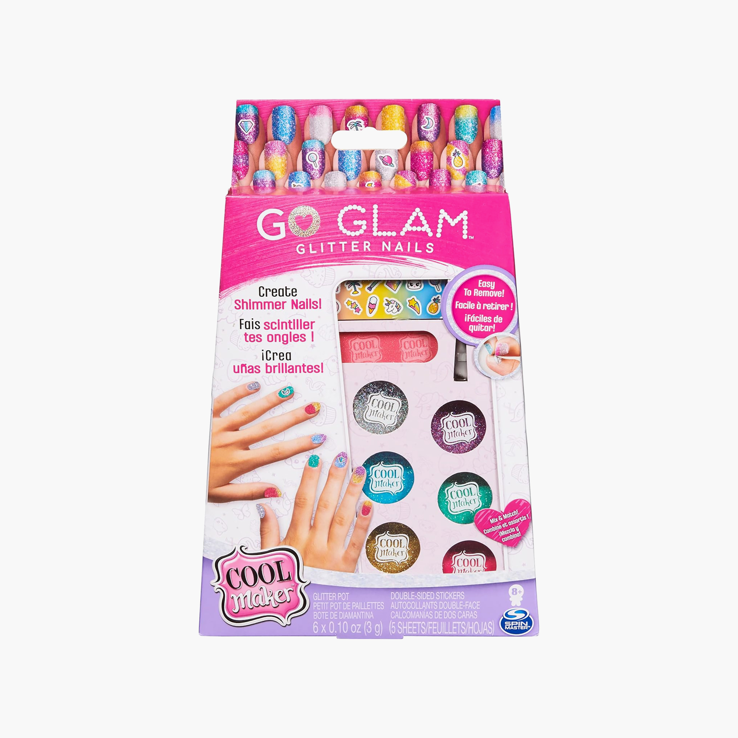 مجموعة تزيين الأظافر غو غلام كول ميكر من سبين ماستر-toys-roleplay-makeupandcosmeticsets-image-6