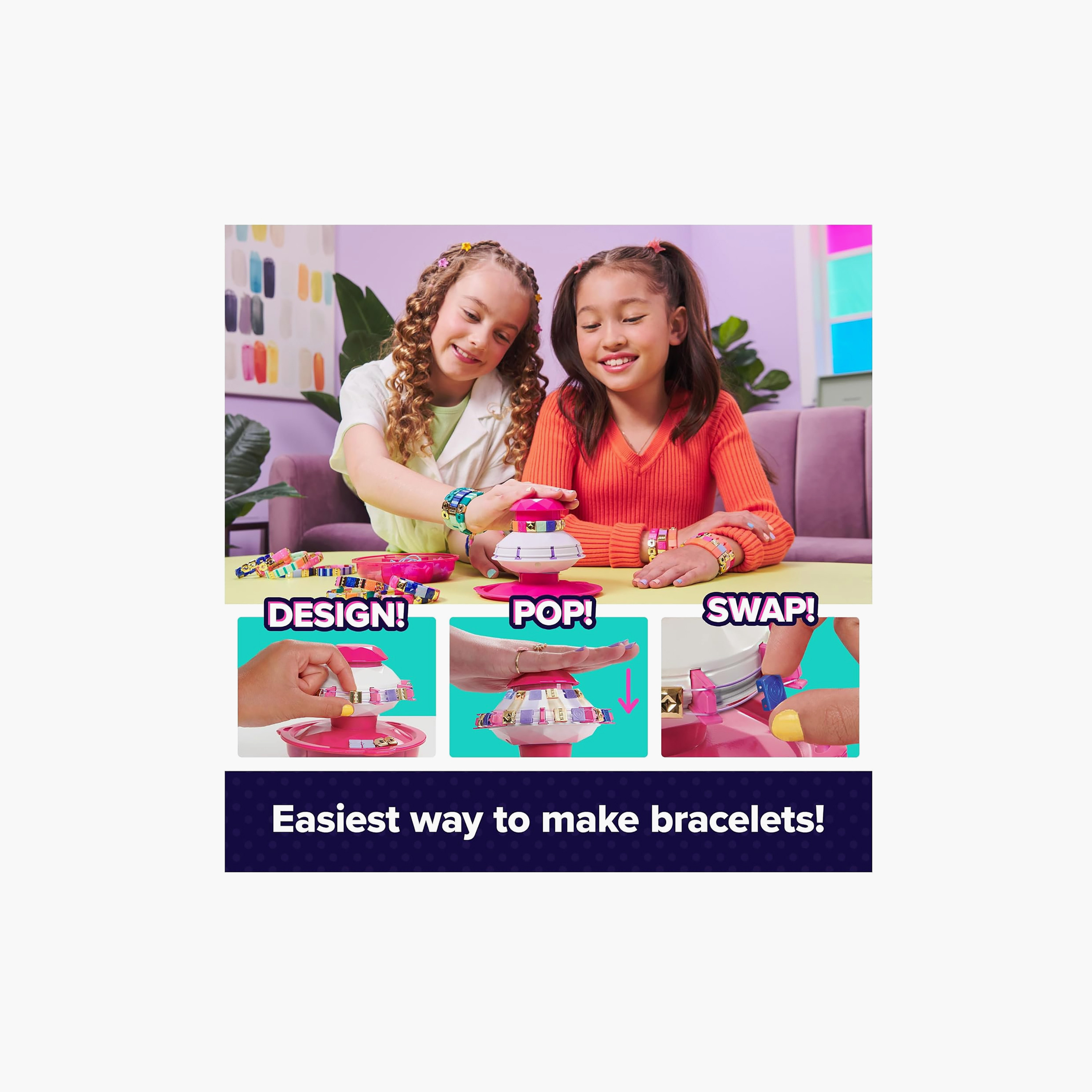 Spin Master Cool Maker Popstyle Bracelet Making Kit-girls-accessories-jewellery-image-2
