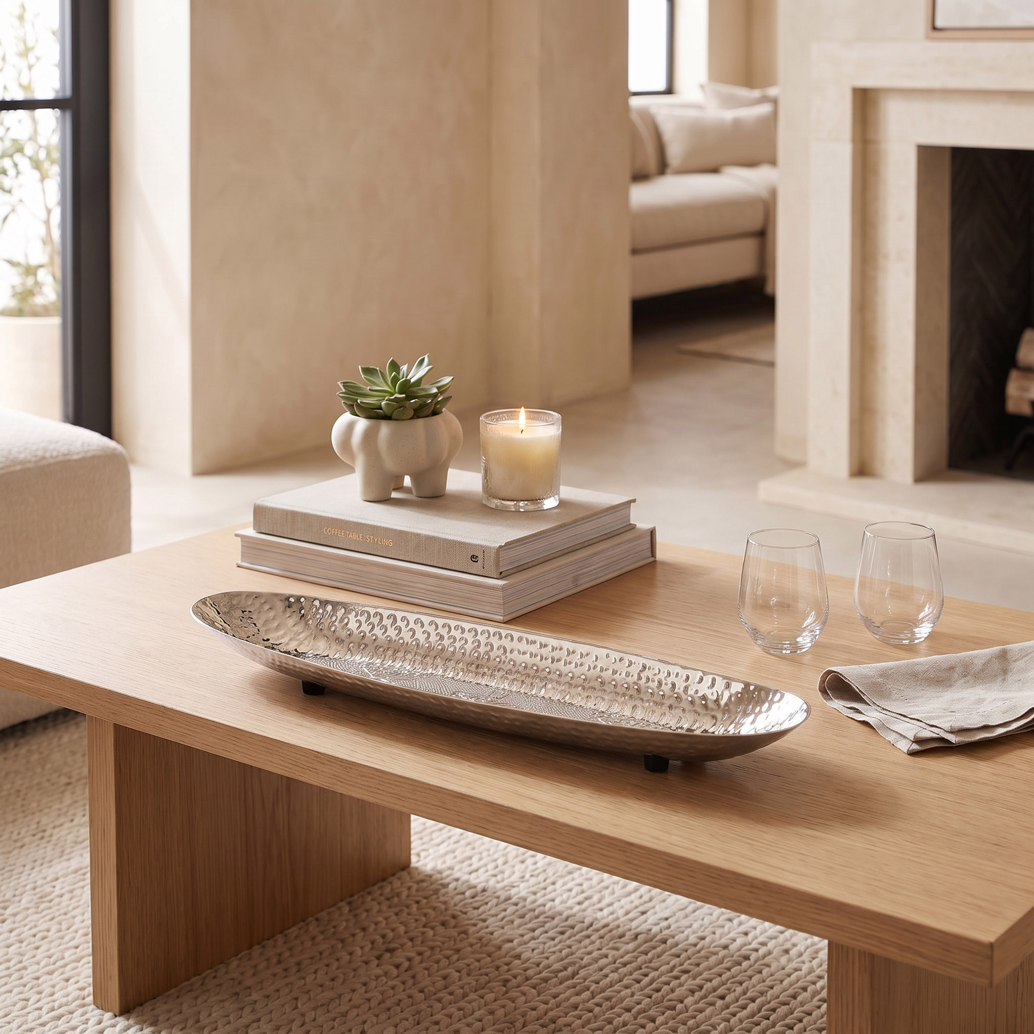 وعاء ديكور معدن منقوش - 5 سم-household-decor-boxesandtrays-image-3