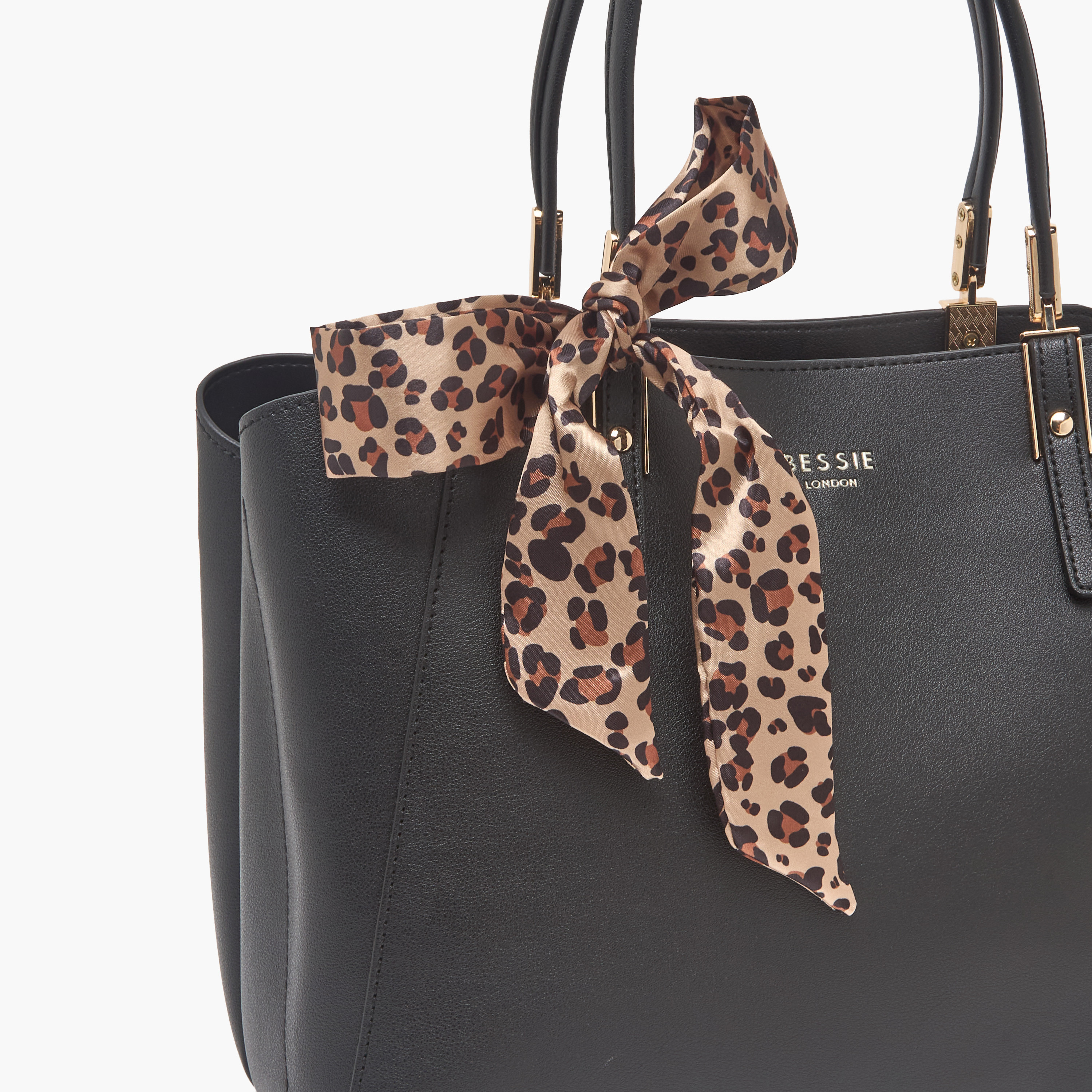 Bessie London Tote Bag with Scarf-women-bagsandwallets-handbags-image-4