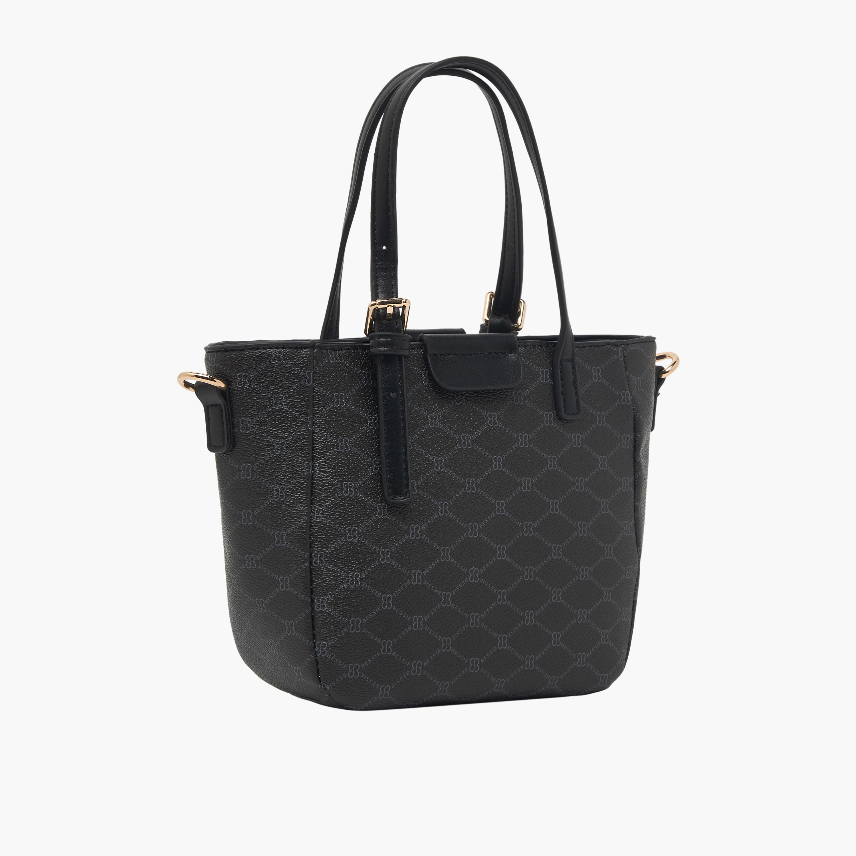 شنطة توتي بطبعات مونوجرام وحزام قابل للفصل من بيسي لندن-women-bagsandwallets-handbags-image-4