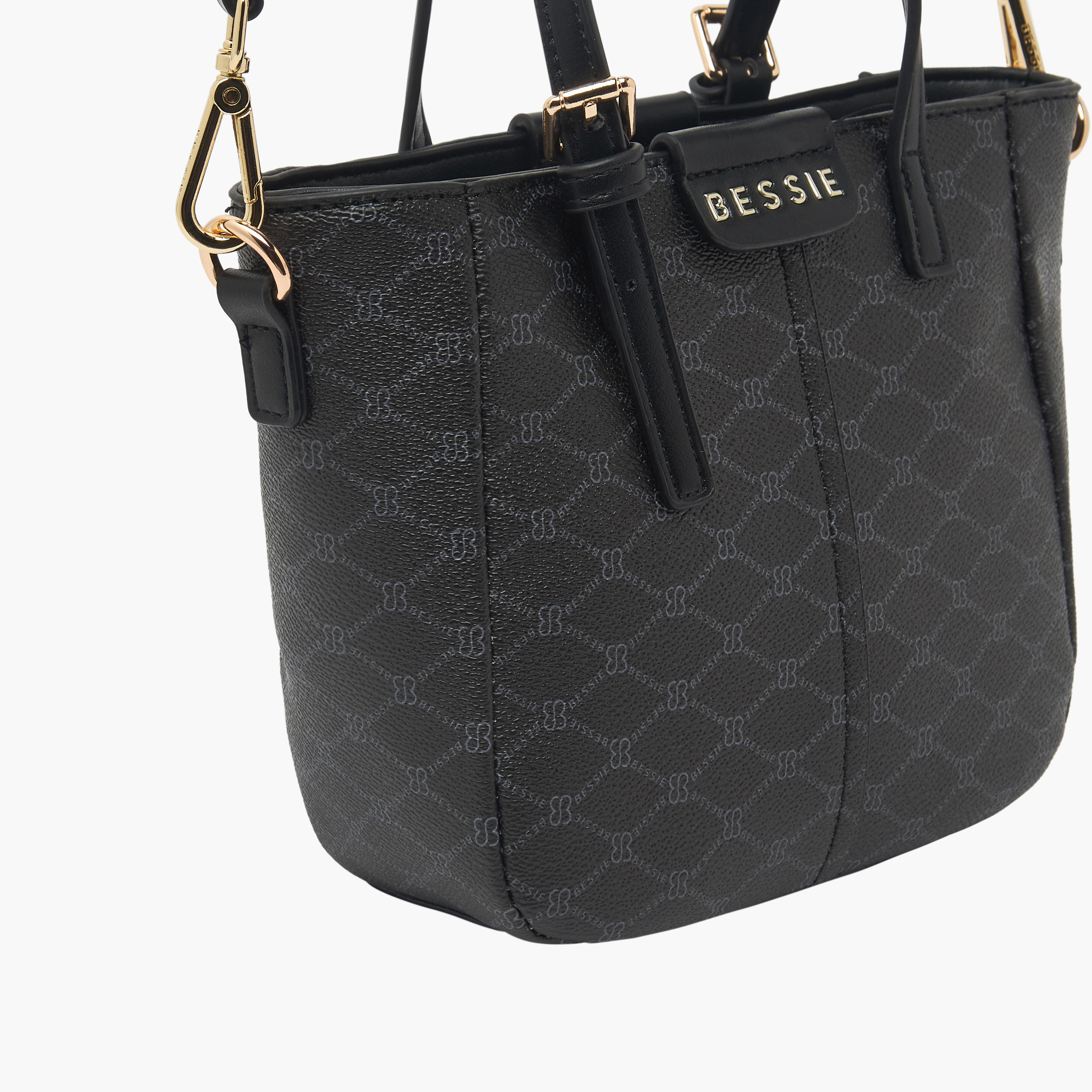 شنطة توتي بطبعات مونوجرام وحزام قابل للفصل من بيسي لندن-women-bagsandwallets-handbags-image-5