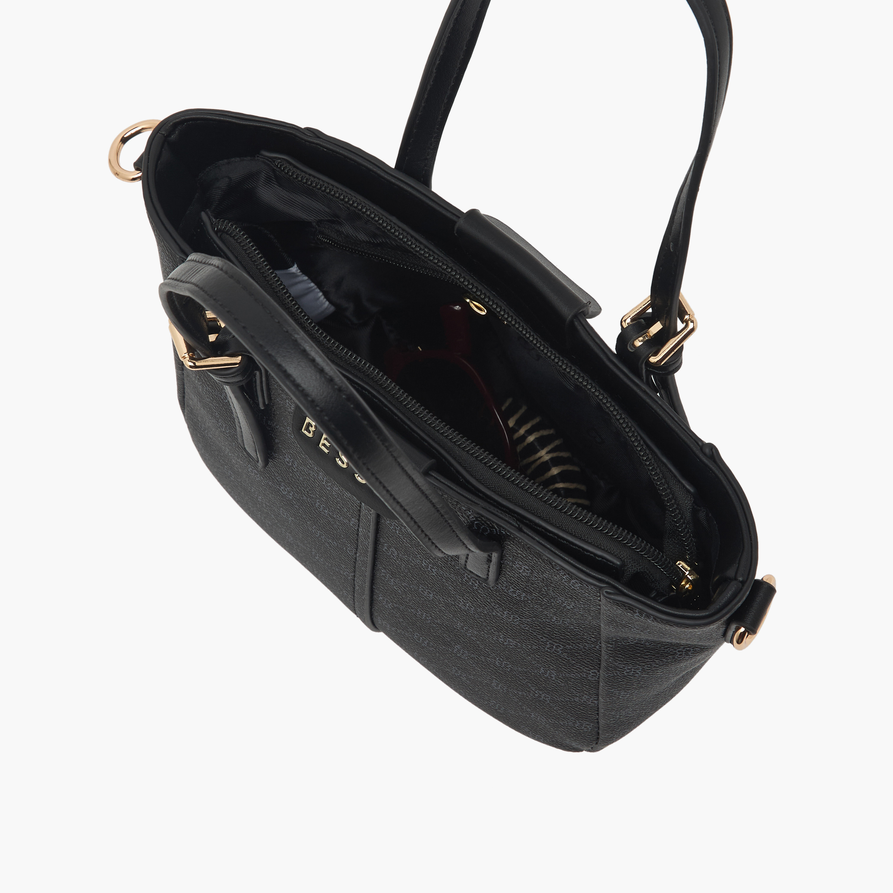 شنطة توتي بطبعات مونوجرام وحزام قابل للفصل من بيسي لندن-women-bagsandwallets-handbags-image-8