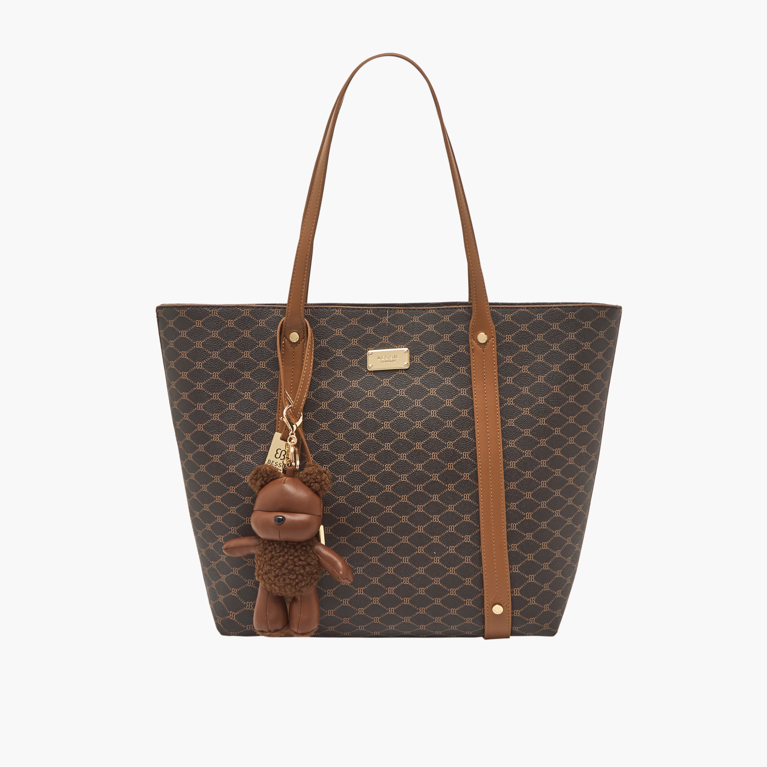 شنطة توتي بدلاية دب وسحاب إغلاق من بيسي لندن-women-bagsandwallets-handbags-image-1