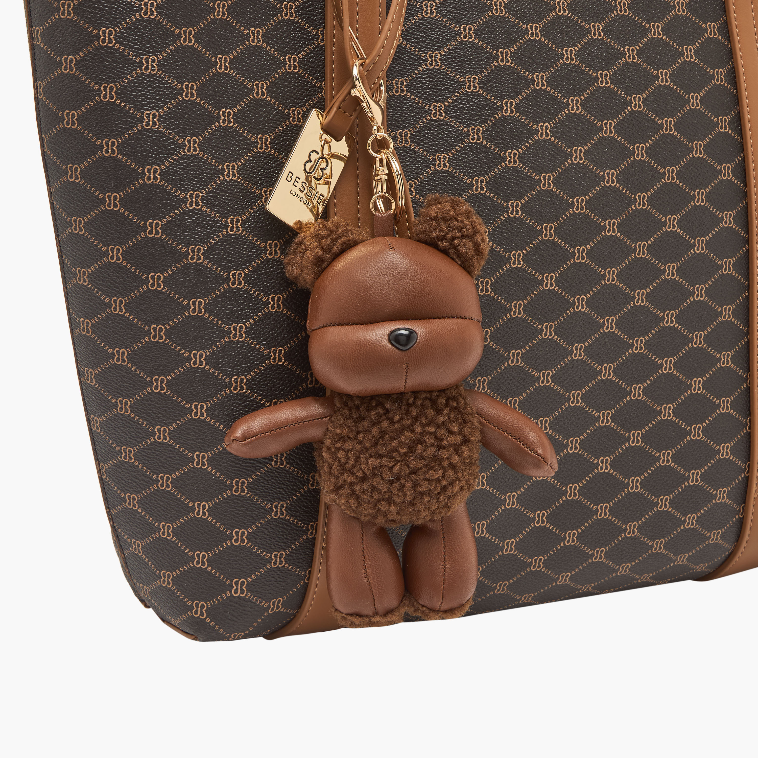 شنطة توتي بدلاية دب وسحاب إغلاق من بيسي لندن-women-bagsandwallets-handbags-image-4