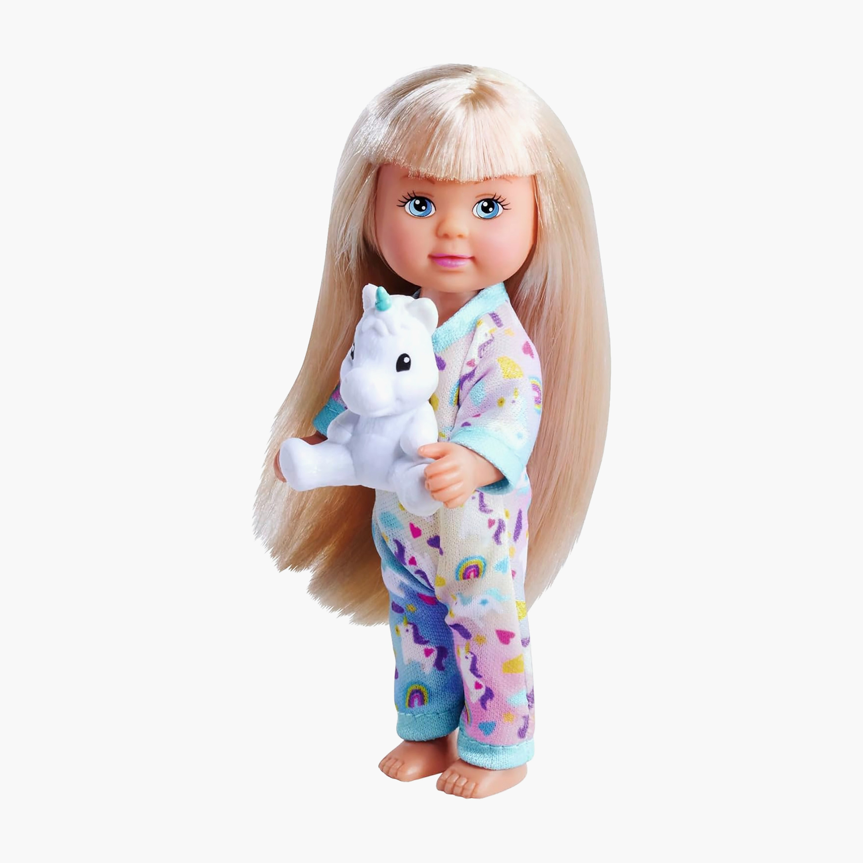 دمية إيفي لوف متنوعة ببيجامات مع لعبة مخملية حيوان من ستيفي لوف - 12 سم-toys-dollsandplaysets-dolls-image-3