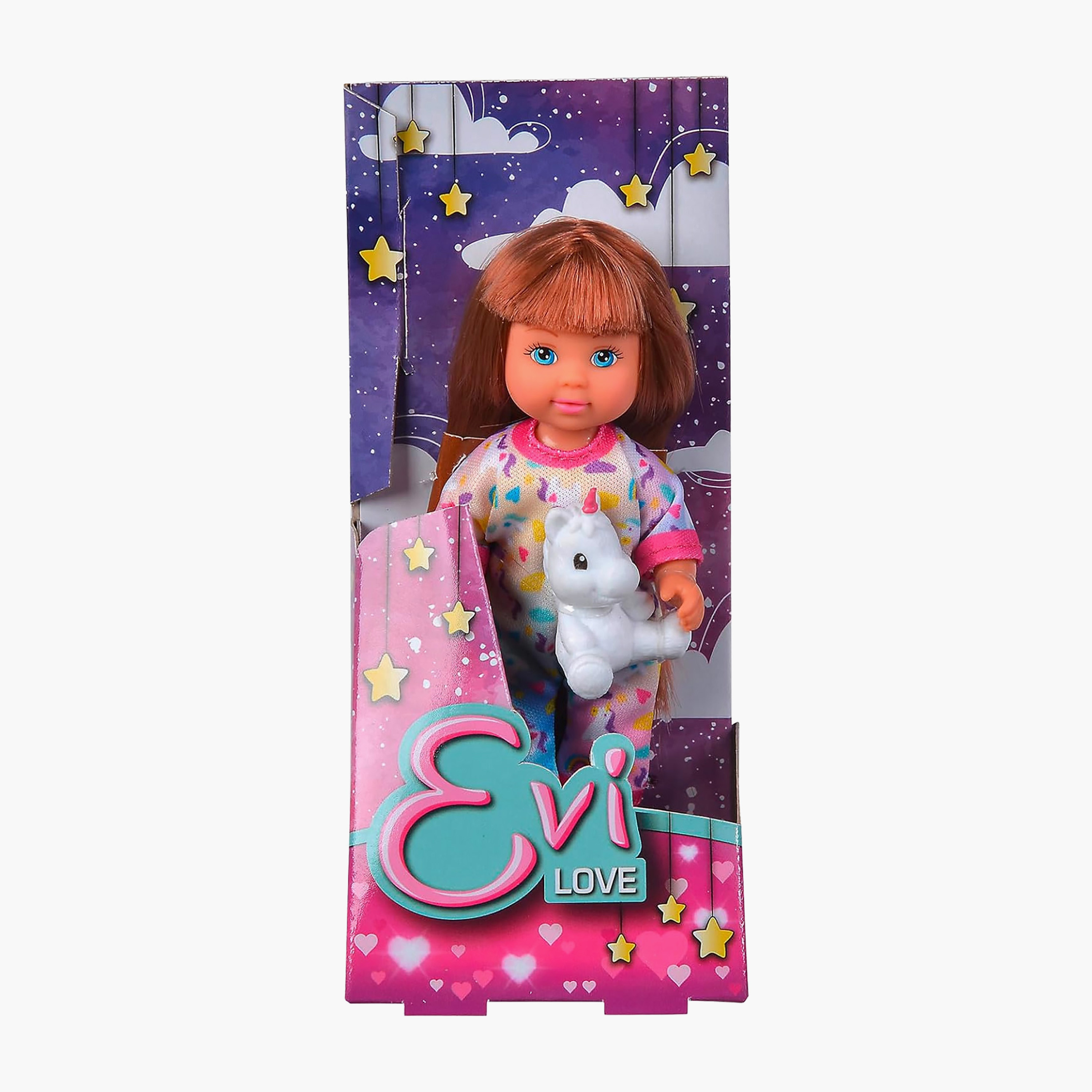 دمية إيفي لوف متنوعة ببيجامات مع لعبة مخملية حيوان من ستيفي لوف - 12 سم-toys-dollsandplaysets-dolls-image-5