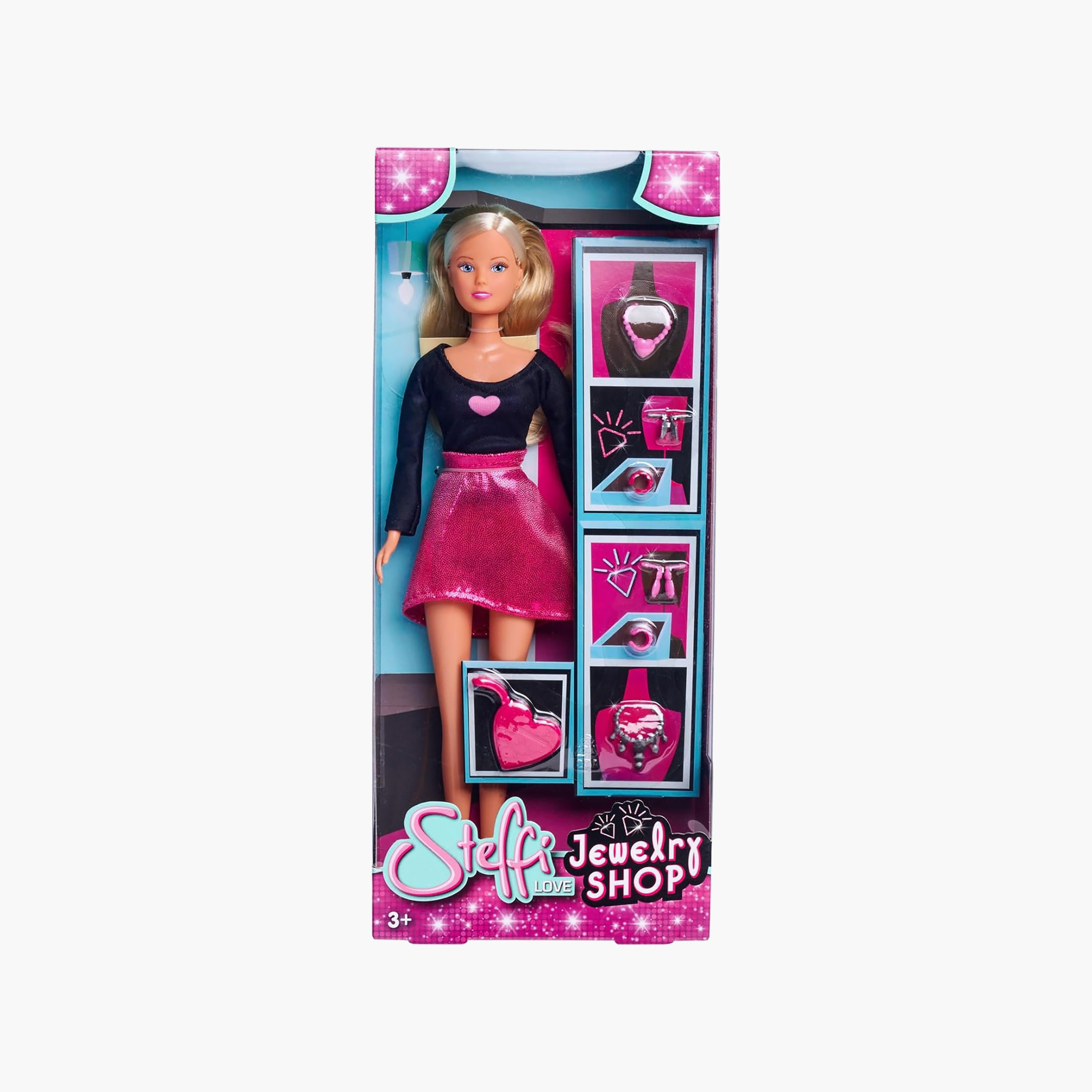 دمية متجر مجوهرات مع اكسسوارات من ستيفي لاف - 33 سم-toys-dollsandplaysets-dolls-image-7