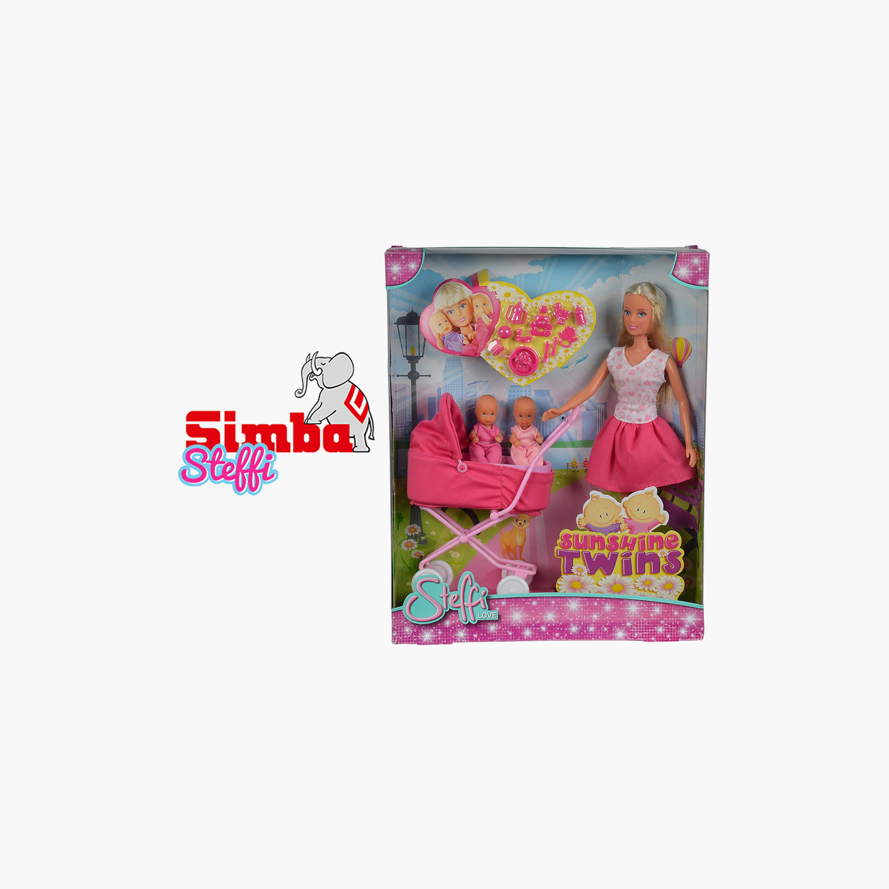 دمية توأم صن شاين مع ملحقات من ستيفي لاف-toys-dollsandplaysets-dolls-image-4