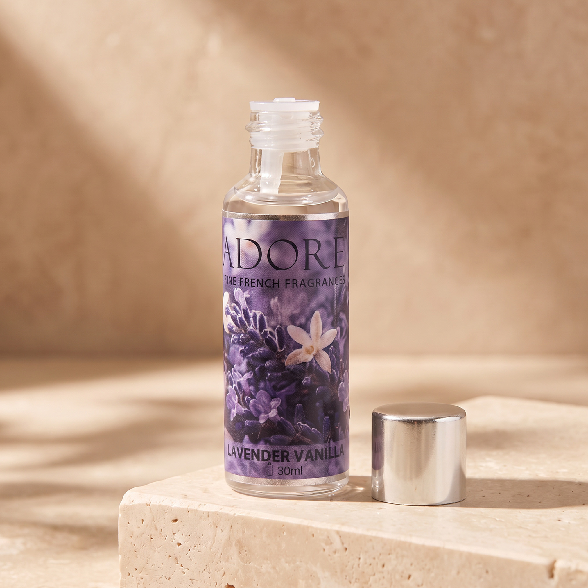 Adore Lavender Vanilla Fragrance Oil - 30 ml-household-homefragrance-fragranceoilsandessence-image-2