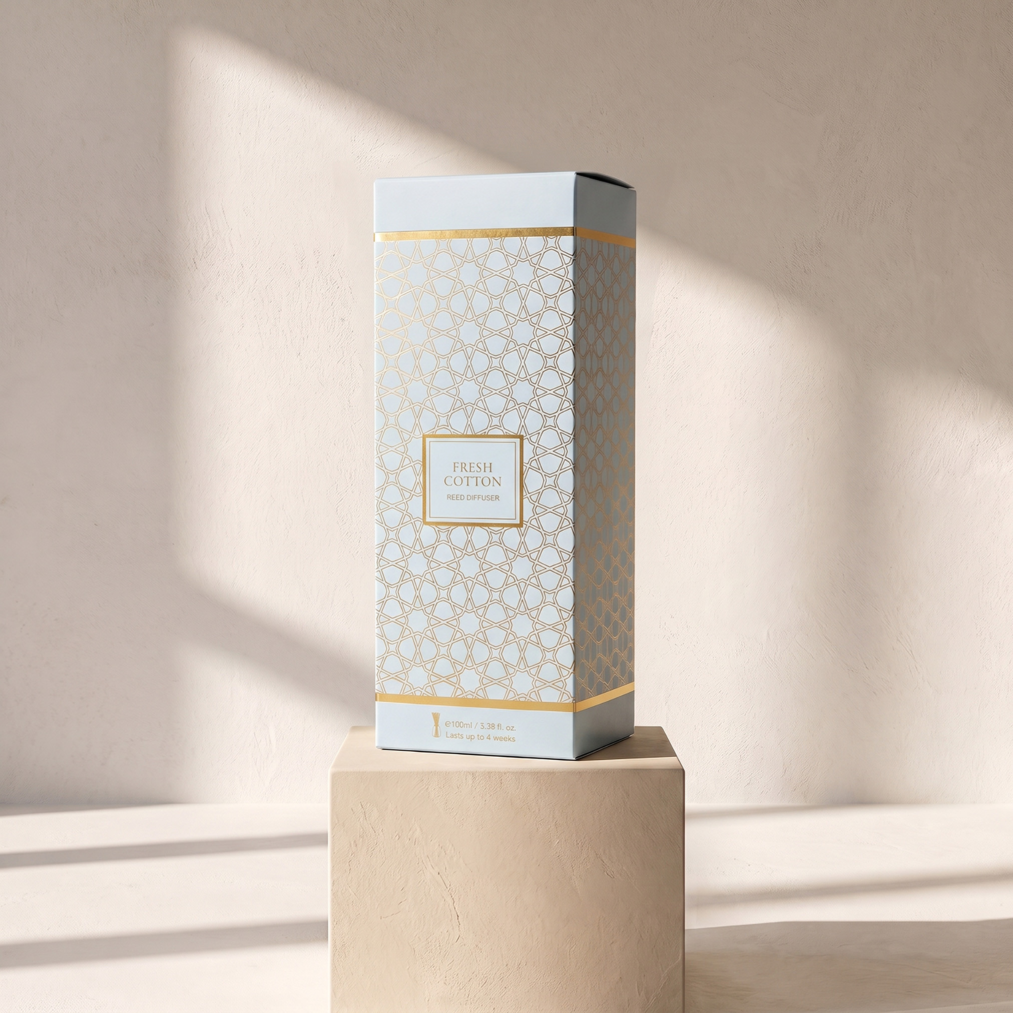 Grandeur Fresh Cotton Reed Diffuser - 100 ml-household-homefragrance-reeddiffusers-image-4