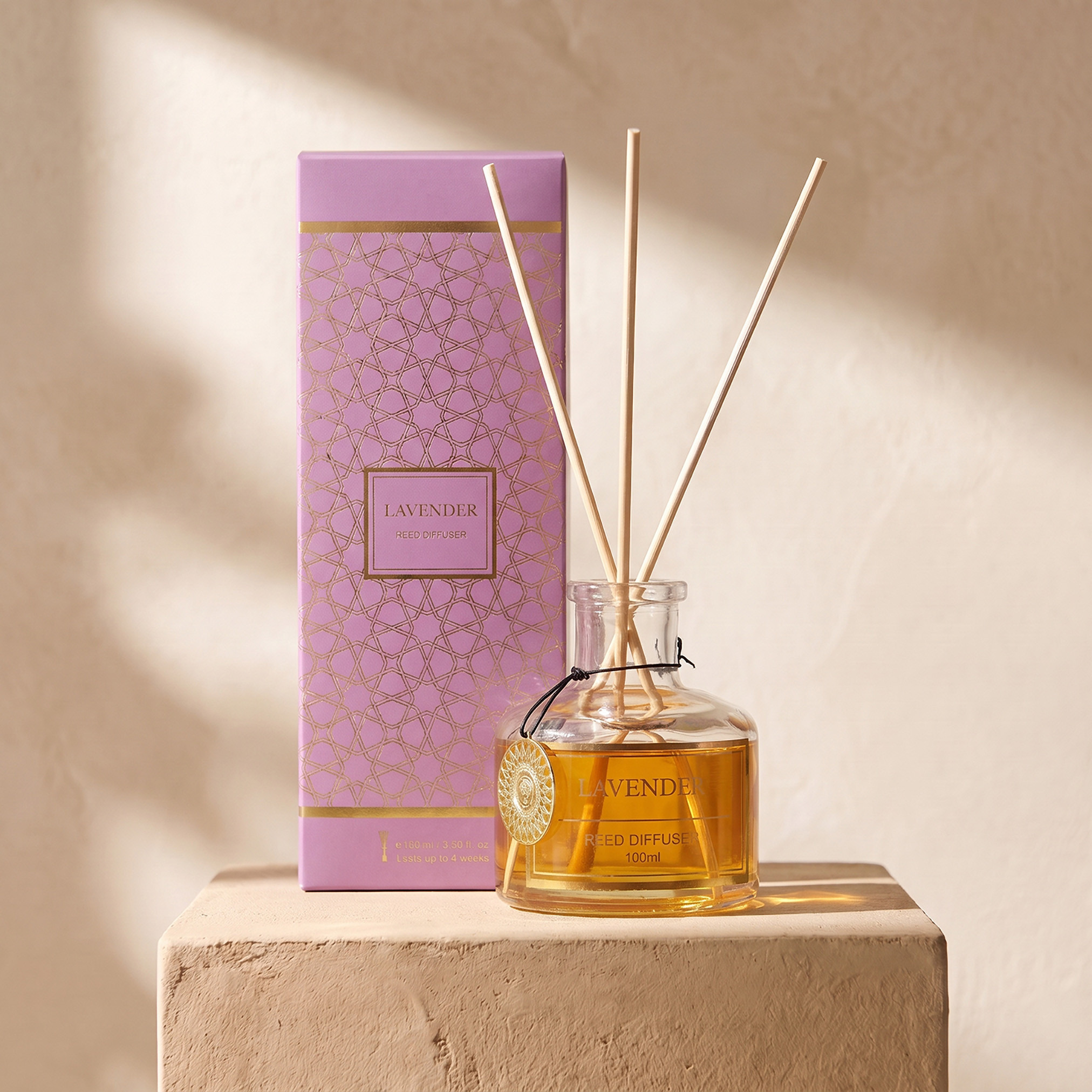 موزع عطر أعواد برائحة اللافندر من جراندور - 100 مل-household-homefragrance-reeddiffusers-image-4