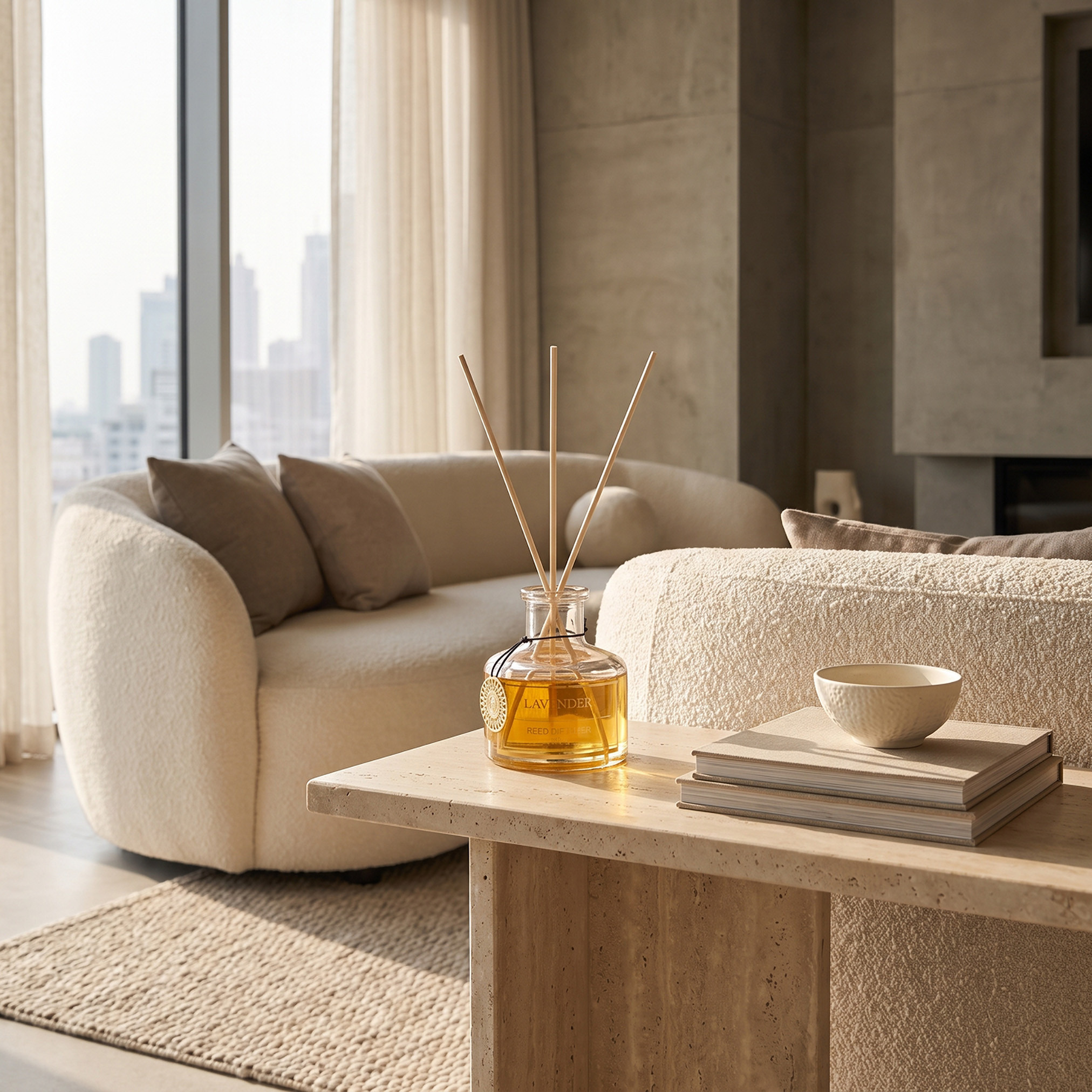 موزع عطر أعواد برائحة اللافندر من جراندور - 100 مل-household-homefragrance-reeddiffusers-image-5