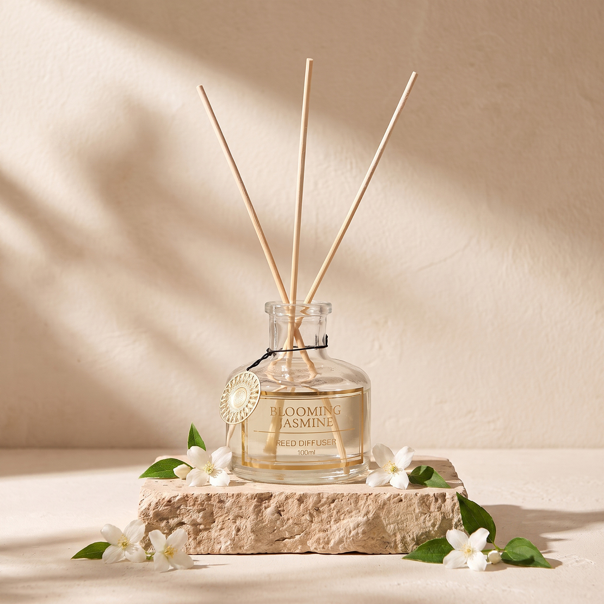 Oriental Bliss Blooming Jasmine Reed Diffuser - 100 ml-household-homefragrance-reeddiffusers-image-2