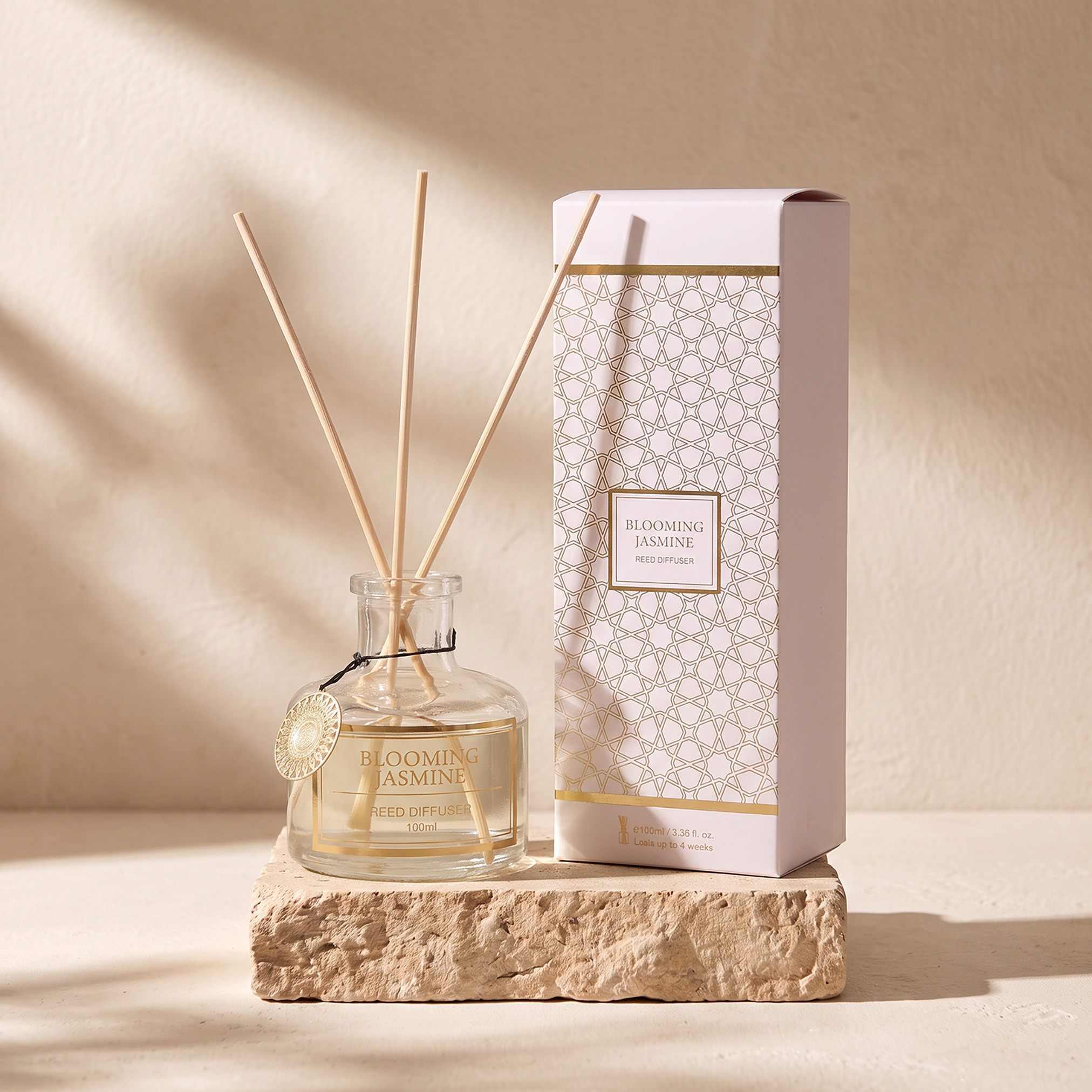 Oriental Bliss Blooming Jasmine Reed Diffuser - 100 ml-household-homefragrance-reeddiffusers-image-4