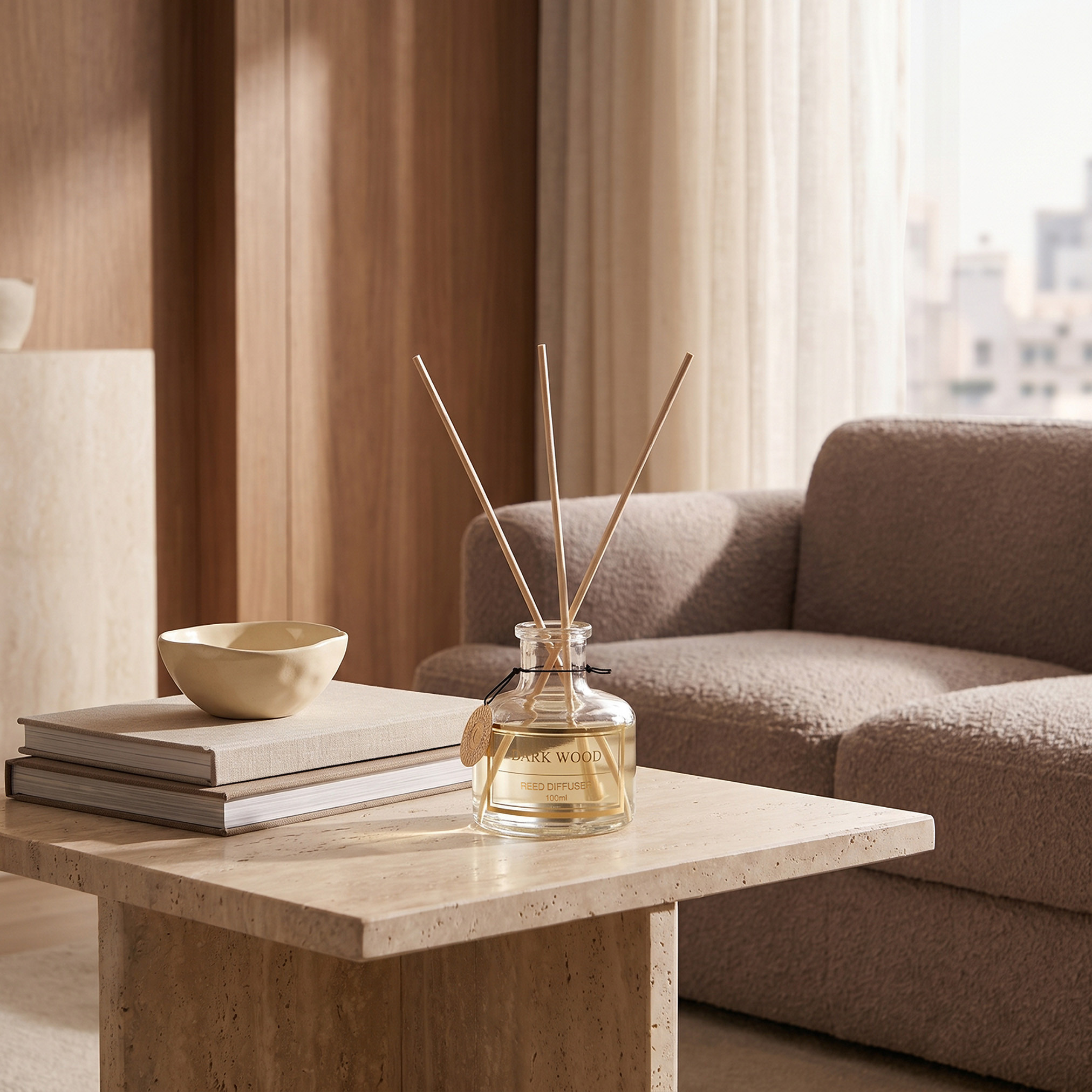 Oriental Bliss Dark Wood Reed Diffuser - 100 ml-household-homefragrance-reeddiffusers-image-5