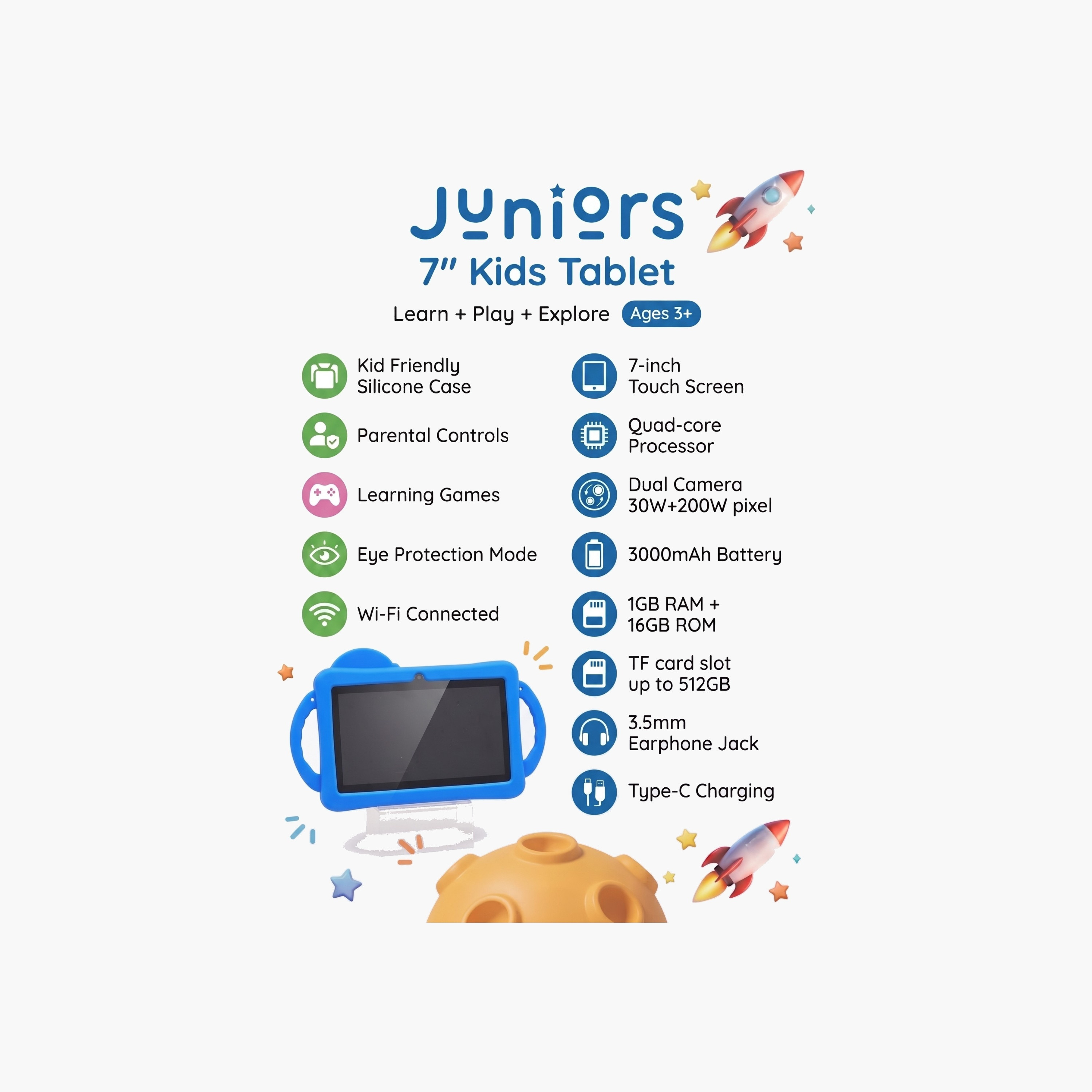 Juniors 7-inch Kids Tablet with Protective Case-electronics-tablets-image-7
