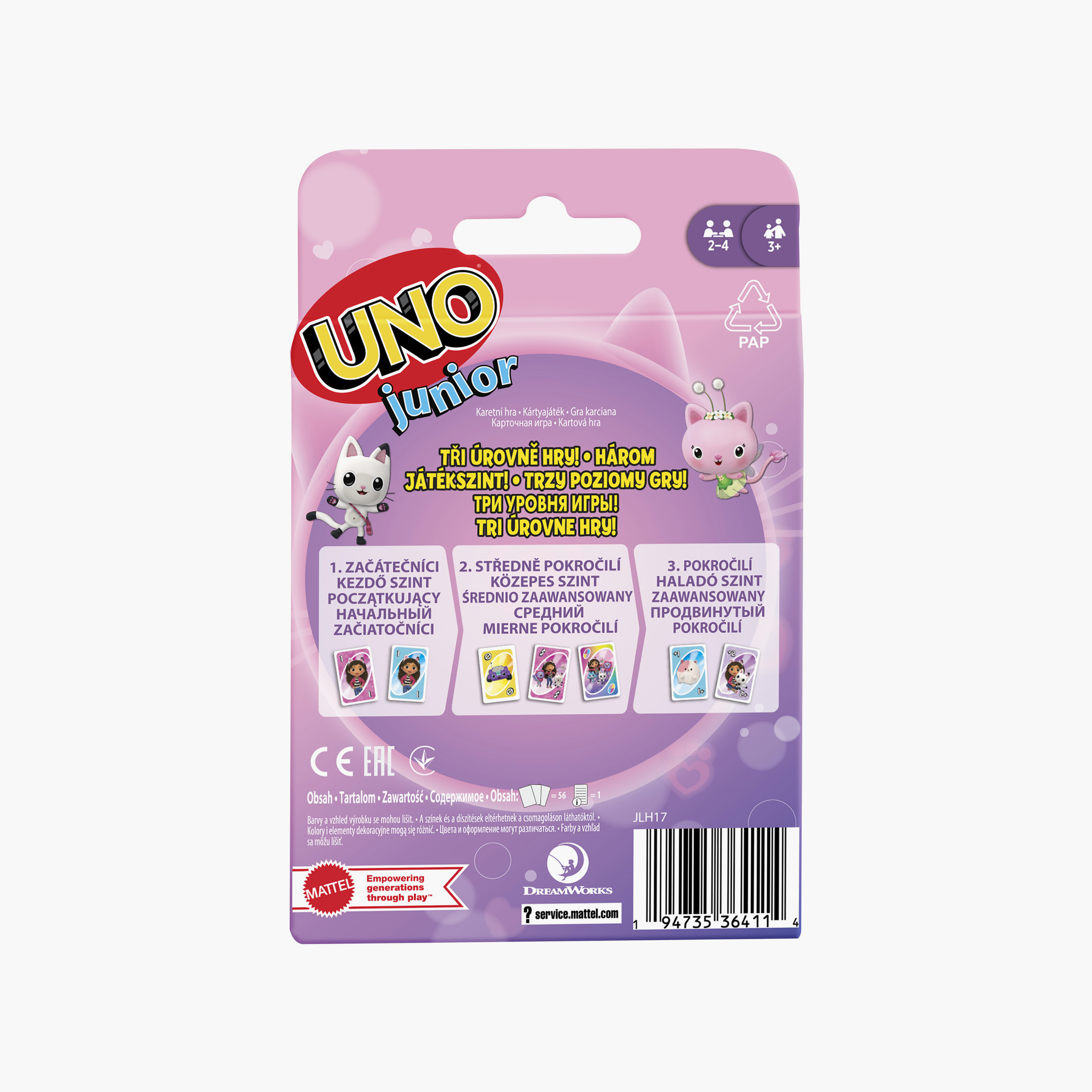 لعبة ورق بطاقات جونيور بتصميم "بيت دمى غابي" من أونو-toys-indoortoys-cardgames-image-6