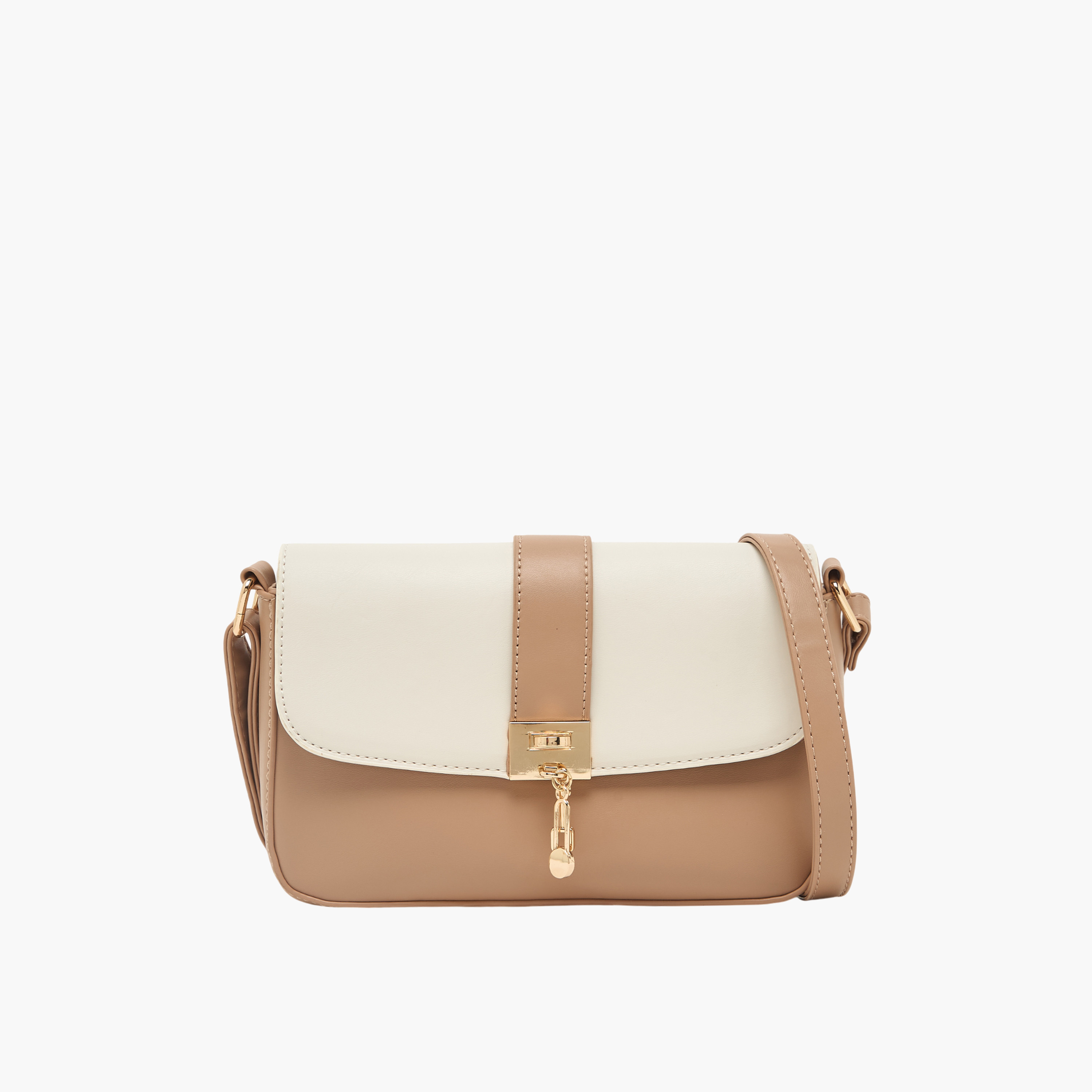 Adore Animal Print Crossbody Bag with Button Closure-women-bagsandwallets-handbags-image-1