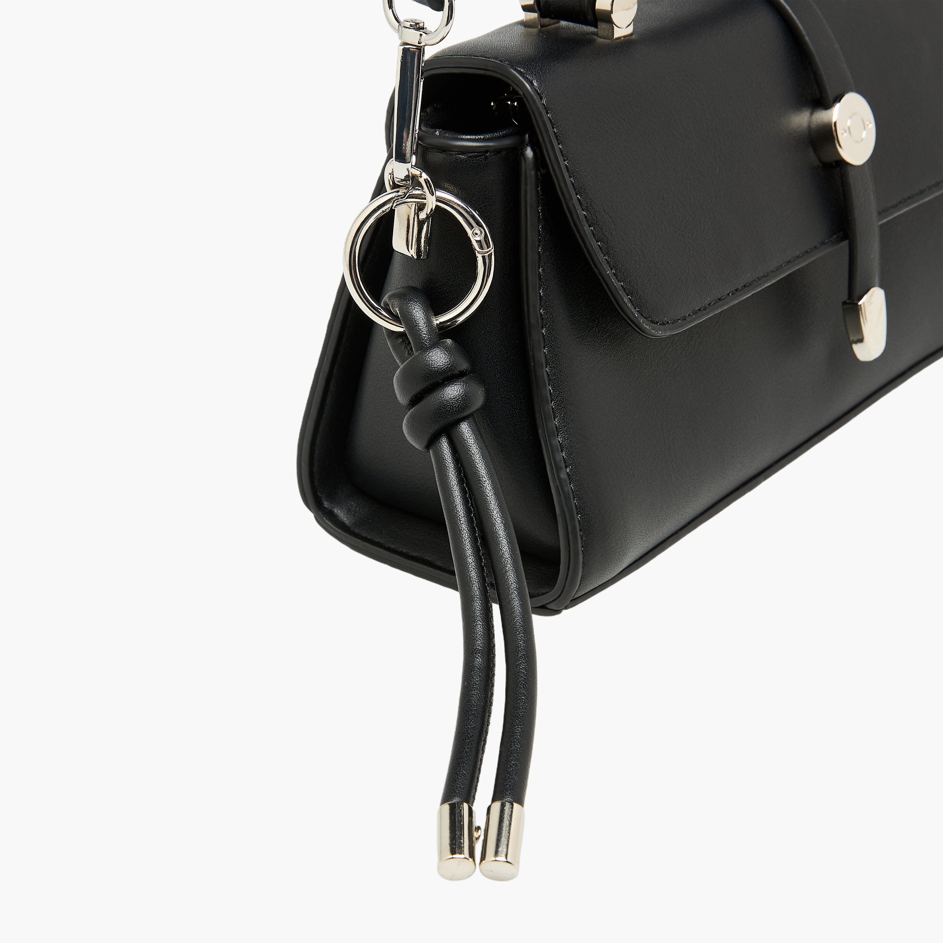 Adore Textured Crossbody Bag with Button Closure-women-bagsandwallets-handbags-image-7
