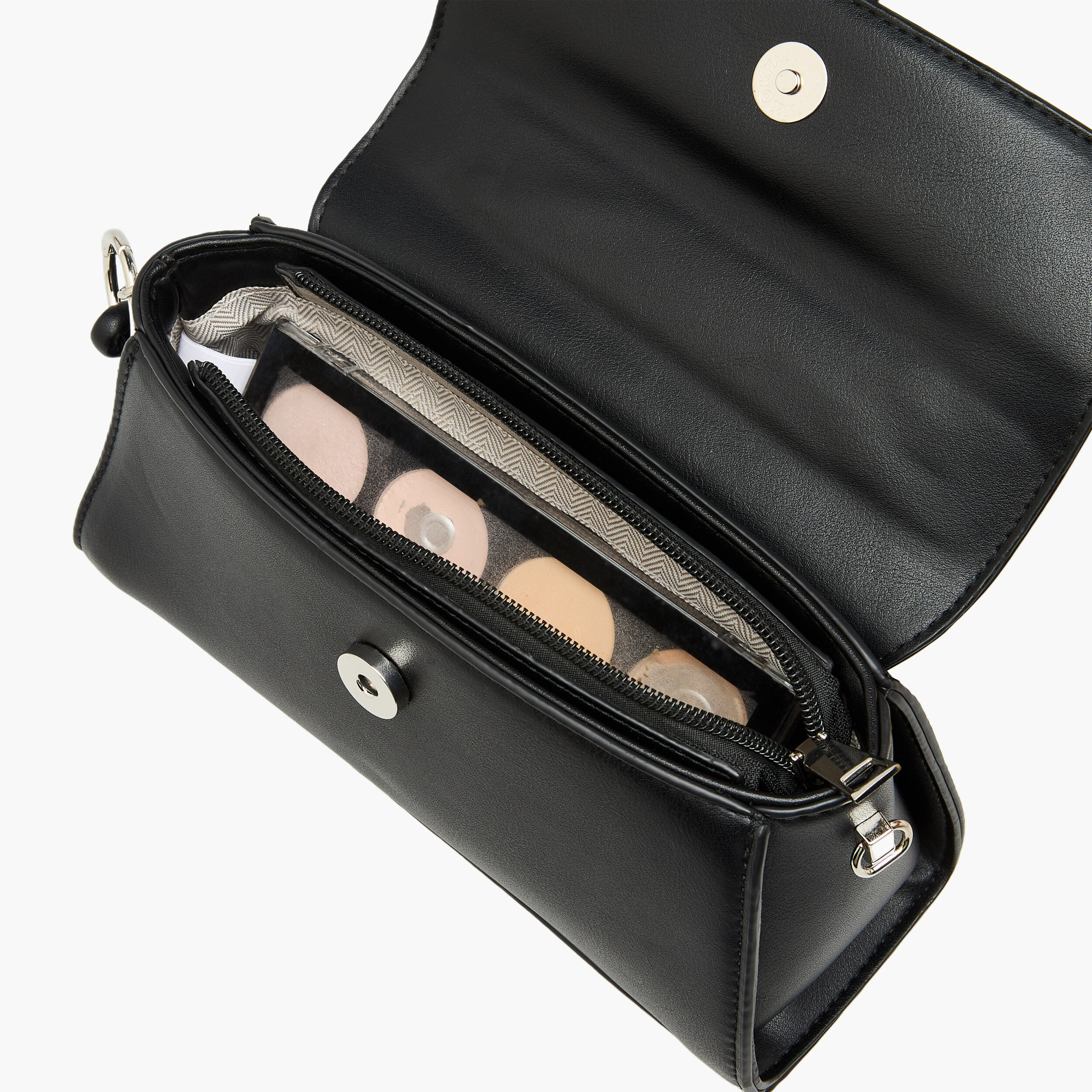 Adore Textured Crossbody Bag with Button Closure-women-bagsandwallets-handbags-image-9