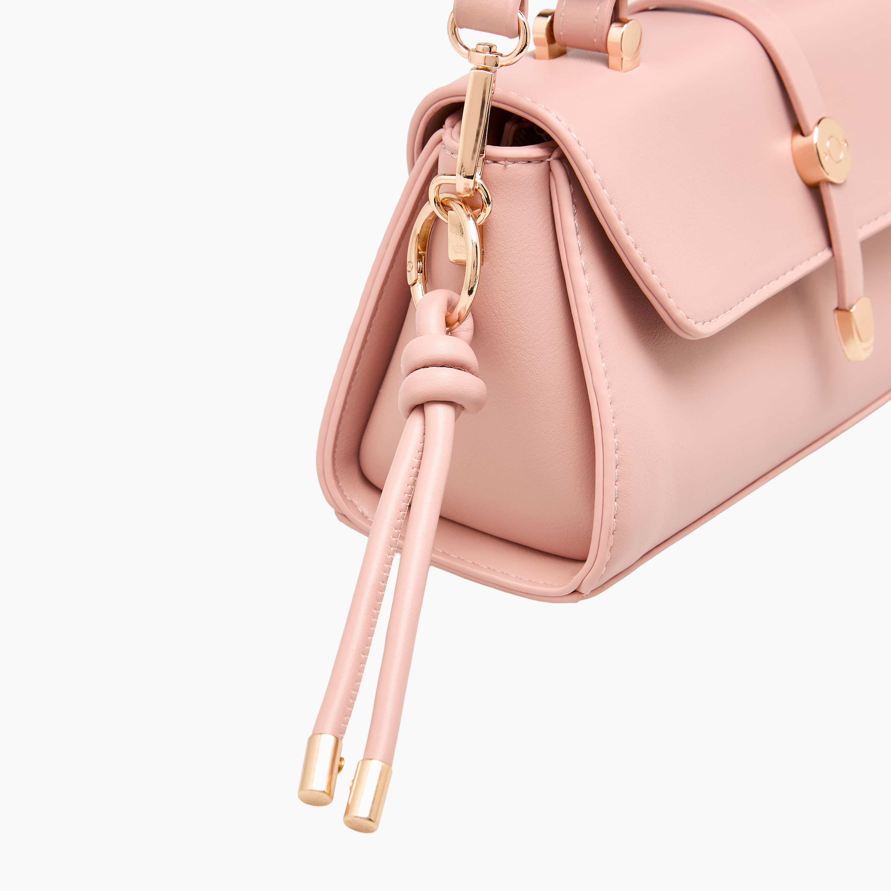 Adore Textured Crossbody Bag with Button Closure-women-bagsandwallets-handbags-image-6