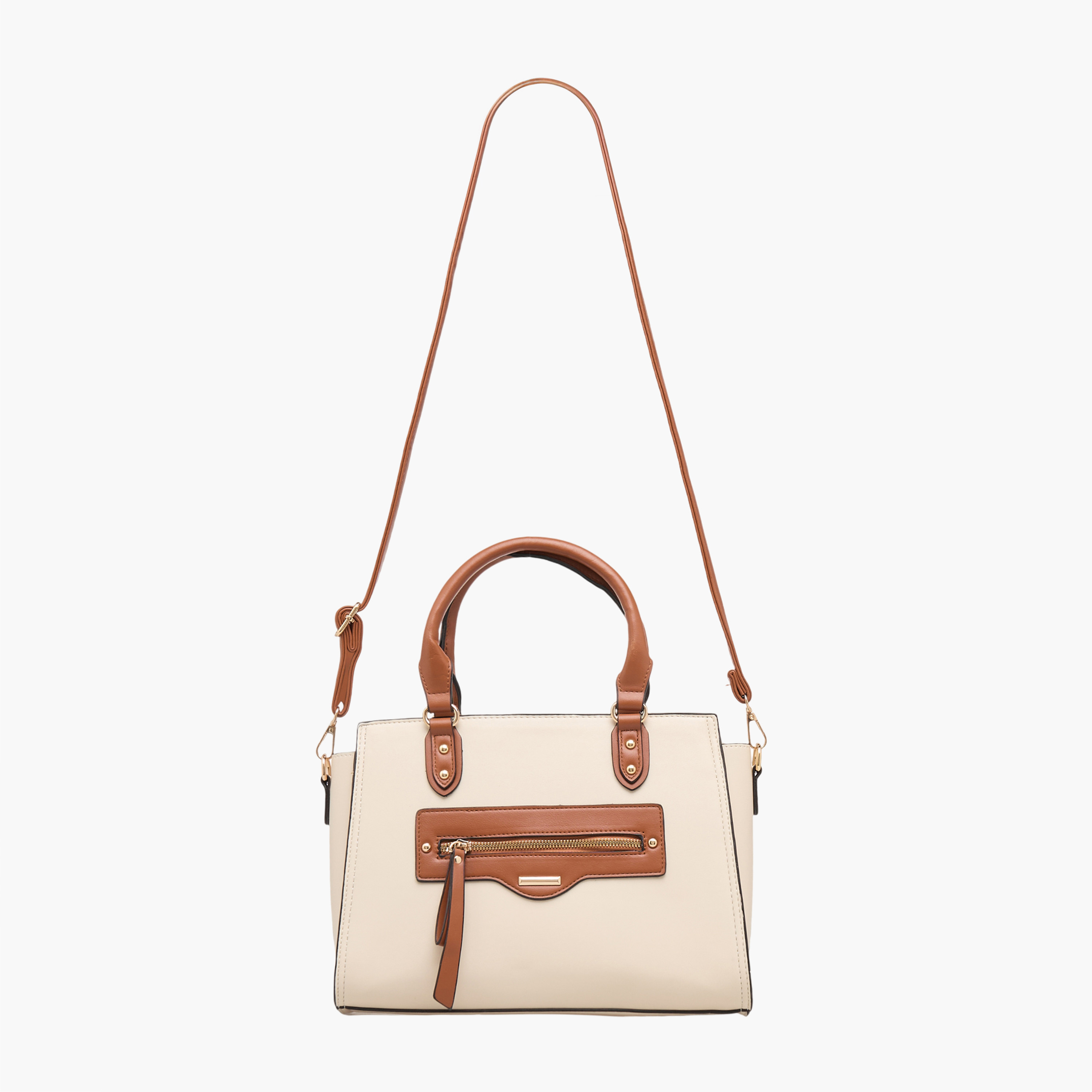 Adore Solid Tote Bag with Detachable Strap-women-bagsandwallets-handbags-image-3