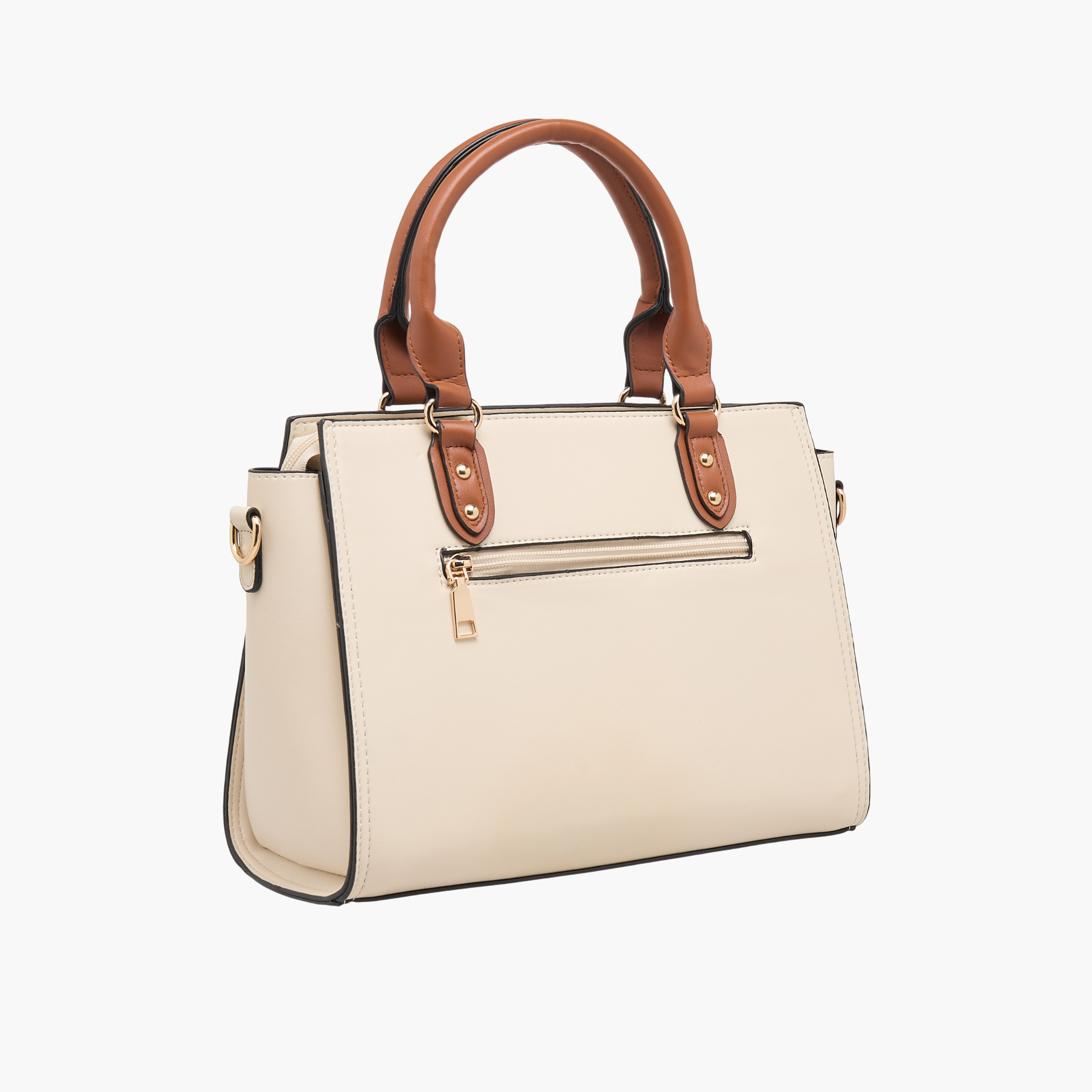 Adore Solid Tote Bag with Detachable Strap-women-bagsandwallets-handbags-image-4