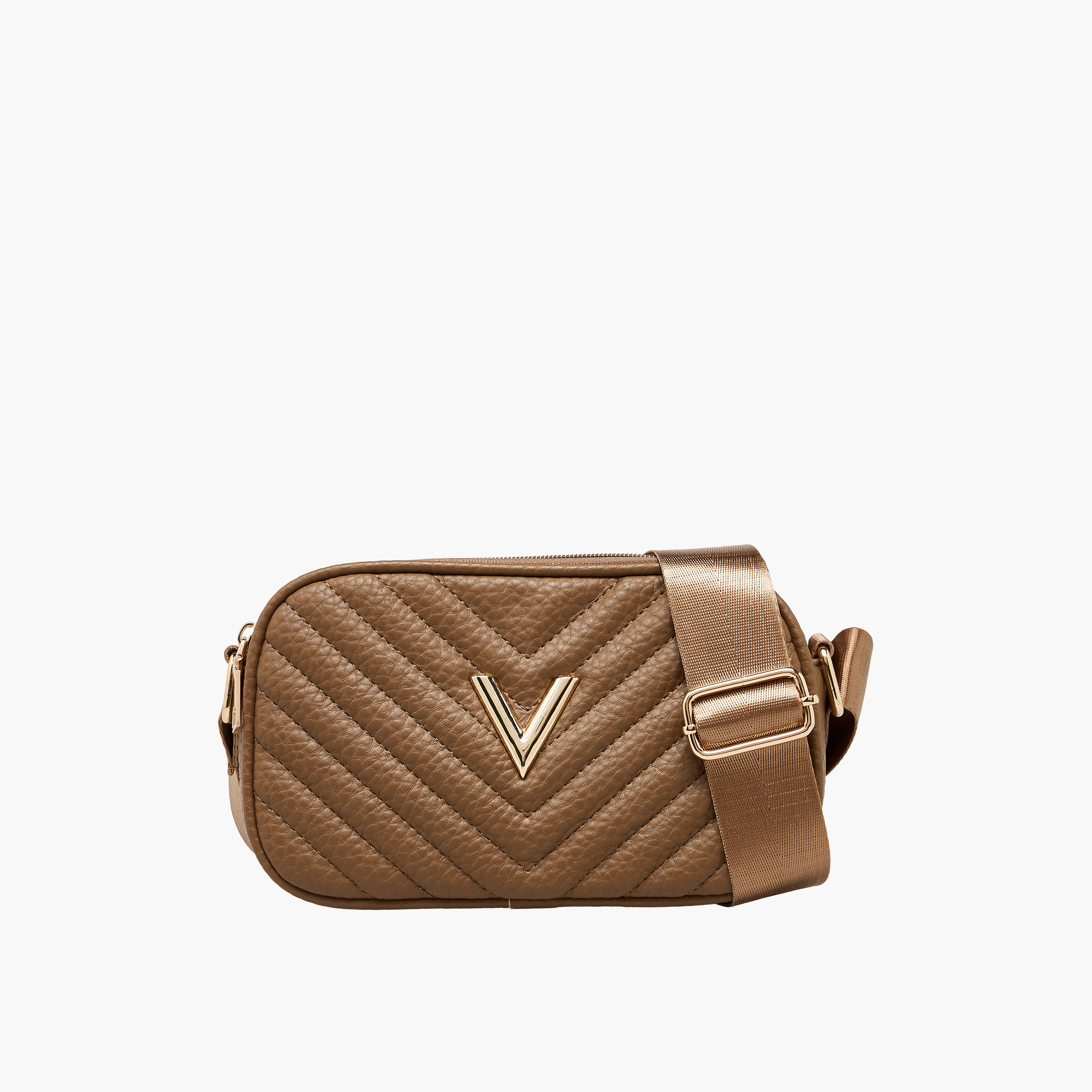 Adore Quilted Crossbody Bag with Zip Closure-women-bagsandwallets-handbags-image-1