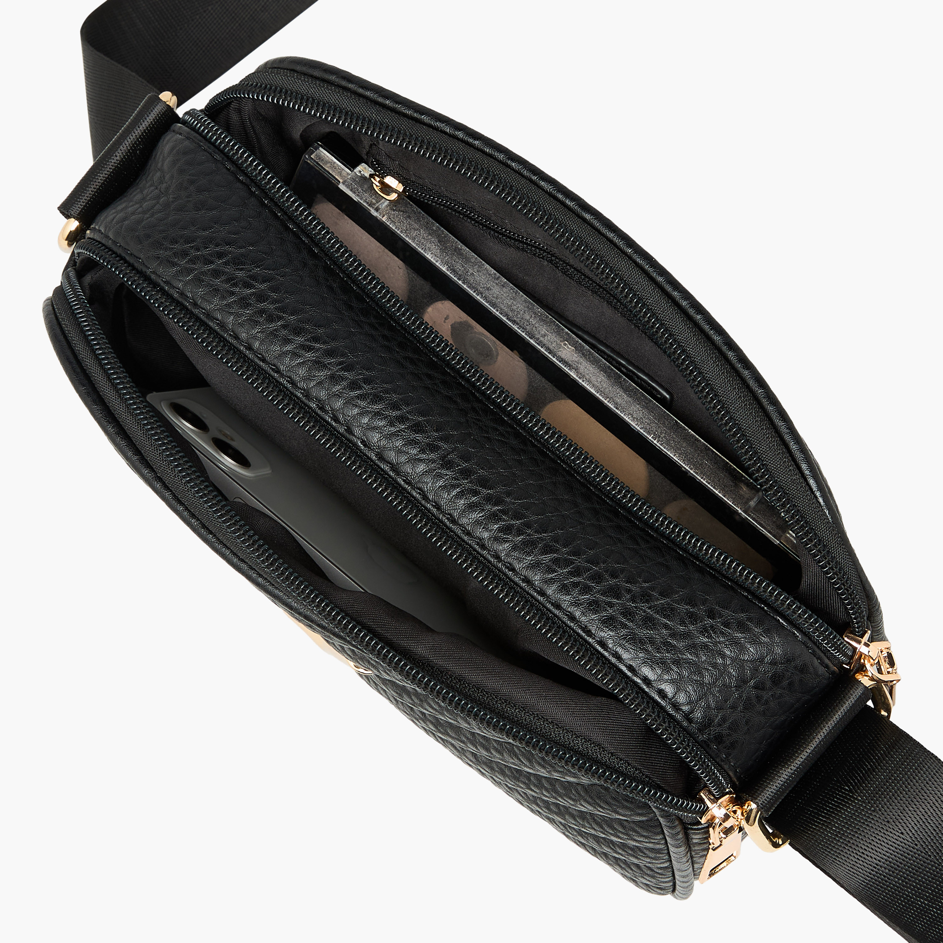 Adore Quilted Crossbody Bag with Zip Closure-women-bagsandwallets-handbags-image-7