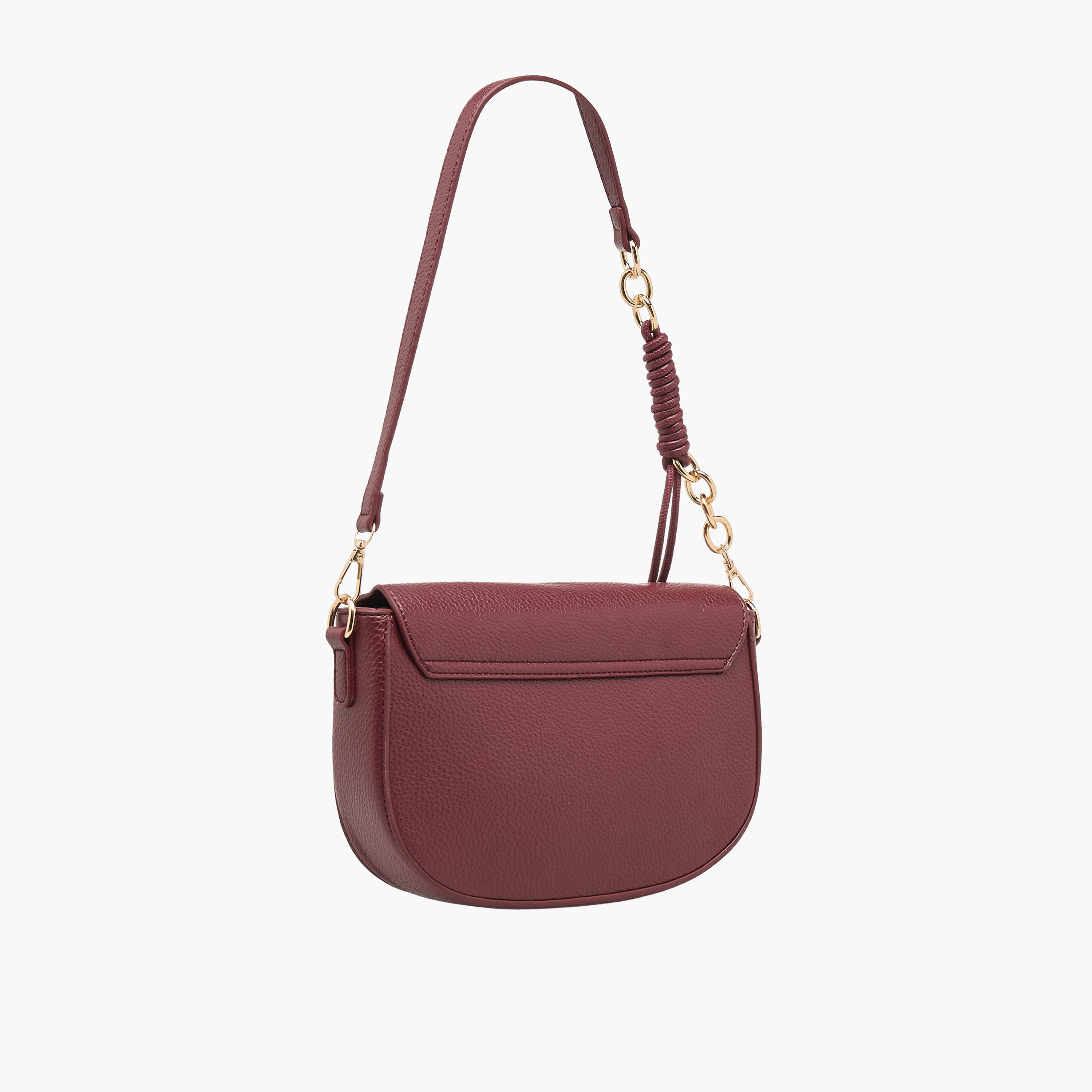 شنطة كروس بودي بارزة الملمس بزر إغلاق من أدور-women-bagsandwallets-handbags-image-3