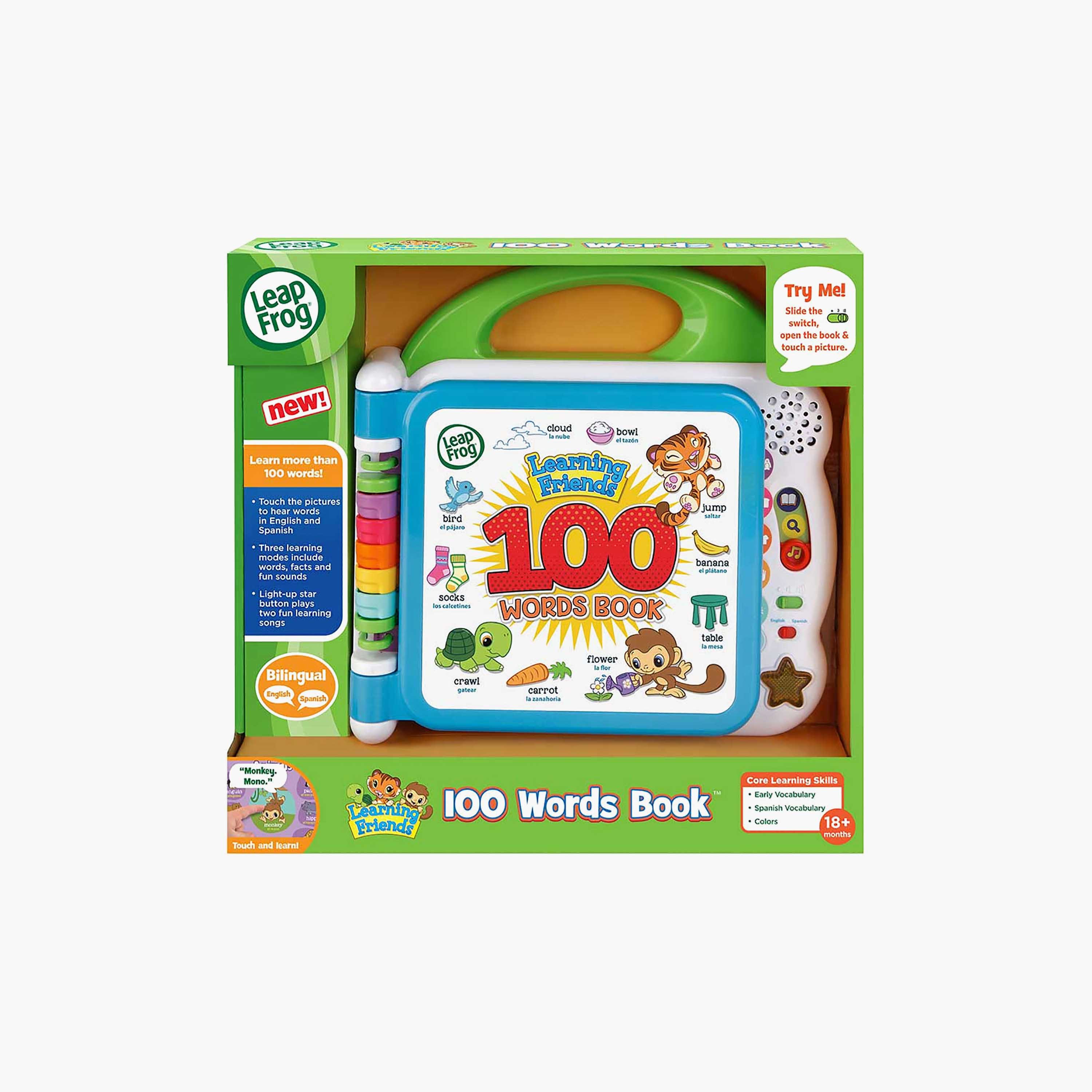 كتاب تعليمي بـ 100 كلمة ثنائي اللغة للأطفال من ليب فروغ ليرنينج فريندز-toys-babyandtoddlertoys-learningtoys-image-5