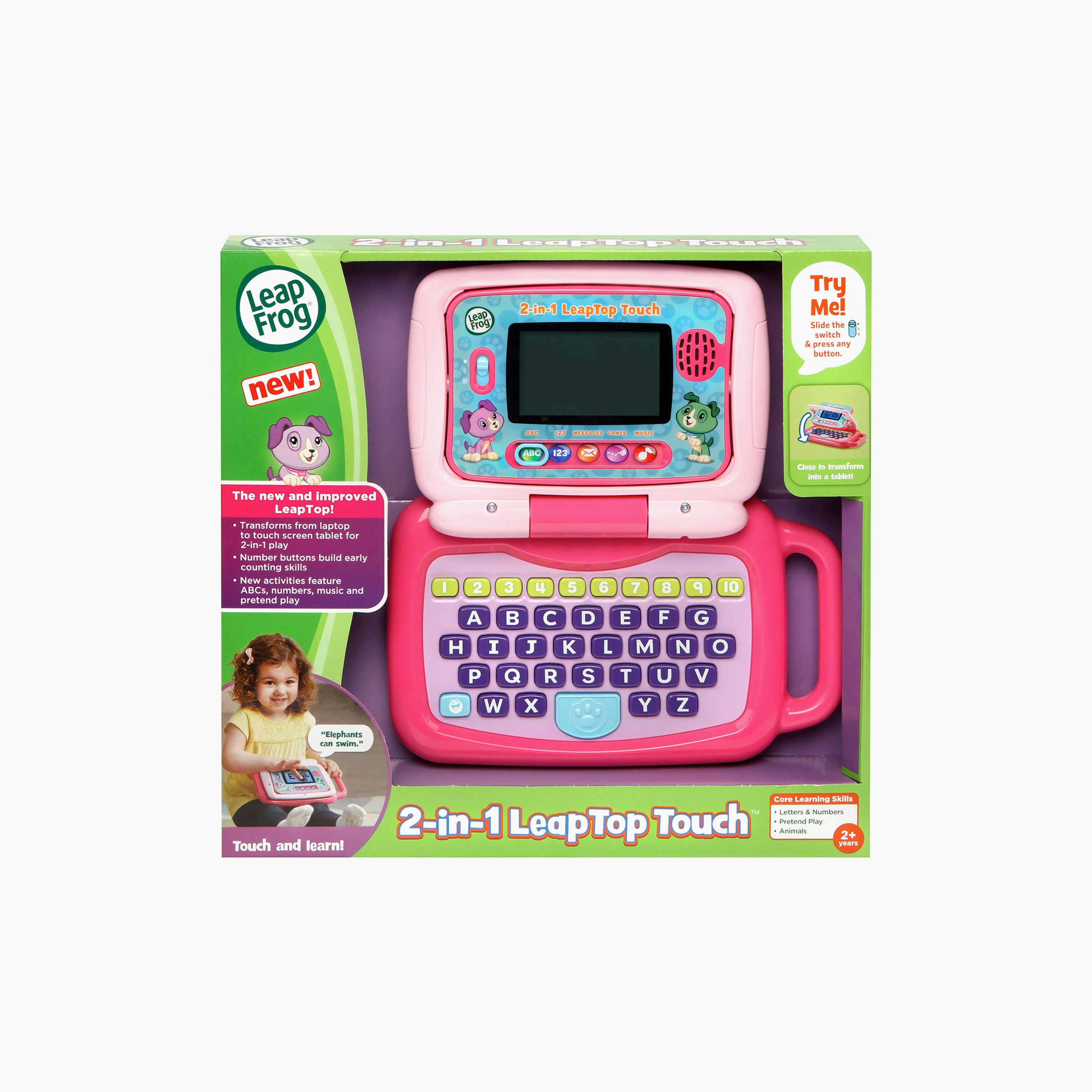 Leap Frog 2-In-1 Leap Top Touch Learning Laptop-toys-babyandtoddlertoys-learningtoys-image-6