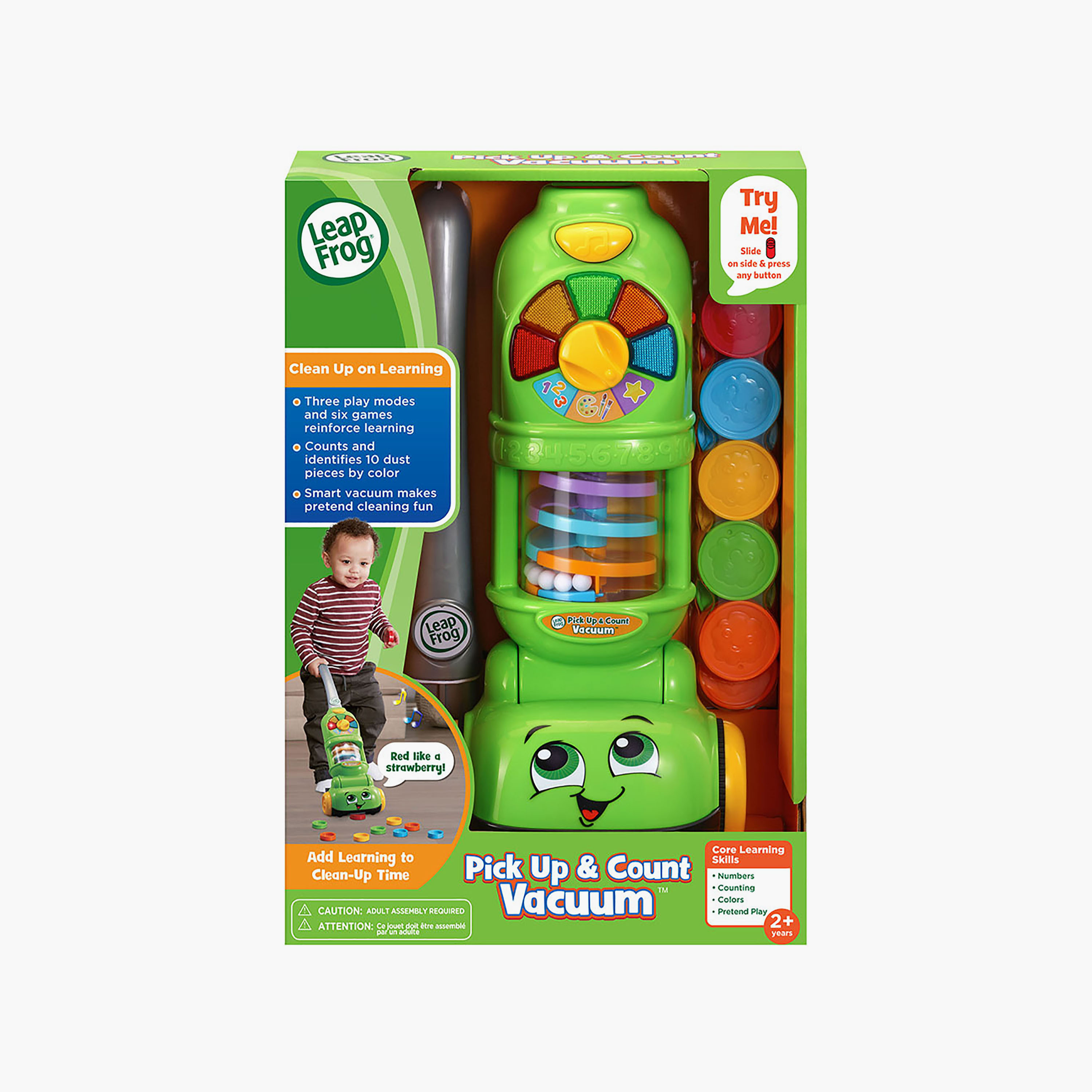 Leap Frog Interactive Pick Up & Count Vacuum with Accessories-toys-babyandtoddlertoys-learningtoys-image-4