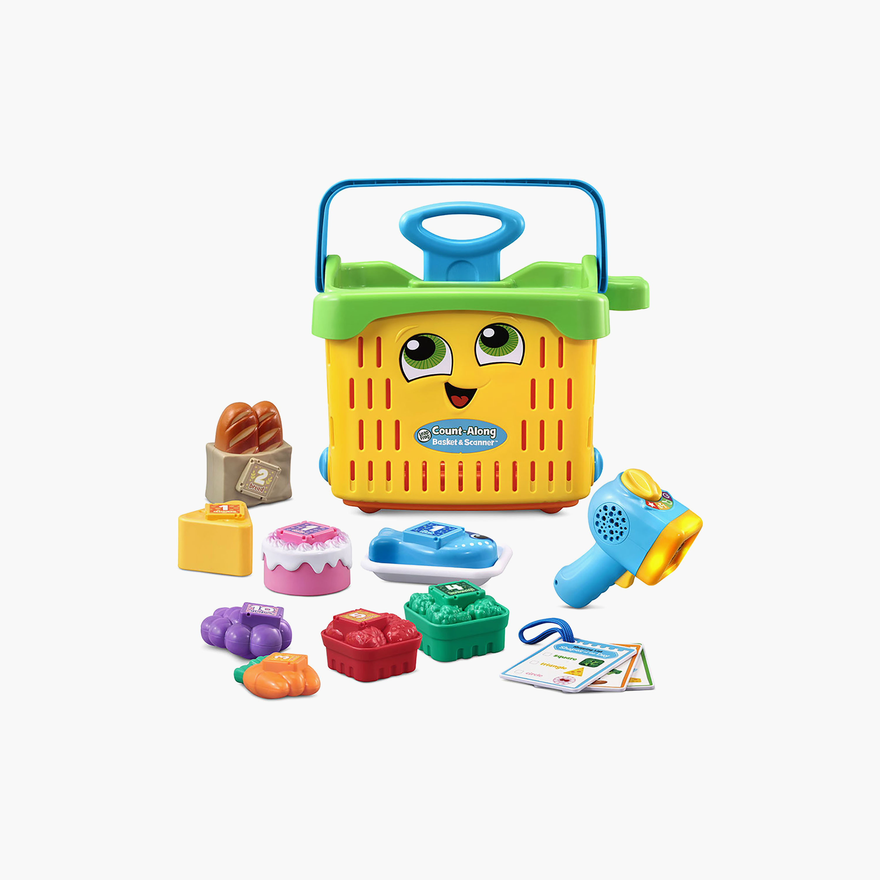 لعبة سلة التسوق مع ماسح ضوئي لتمثيل الأدوار موديل كاونت ألونج من ليب فروج-toys-roleplay-supermarketandshoppingsets-image-1