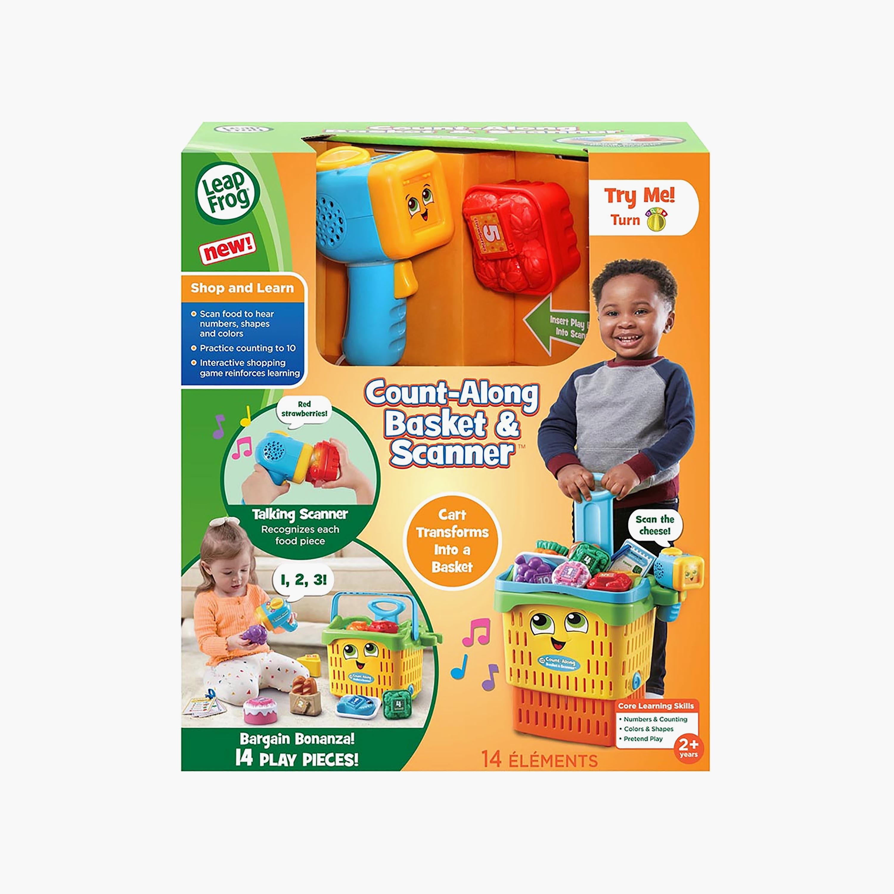 لعبة سلة التسوق مع ماسح ضوئي لتمثيل الأدوار موديل كاونت ألونج من ليب فروج-toys-roleplay-supermarketandshoppingsets-image-6