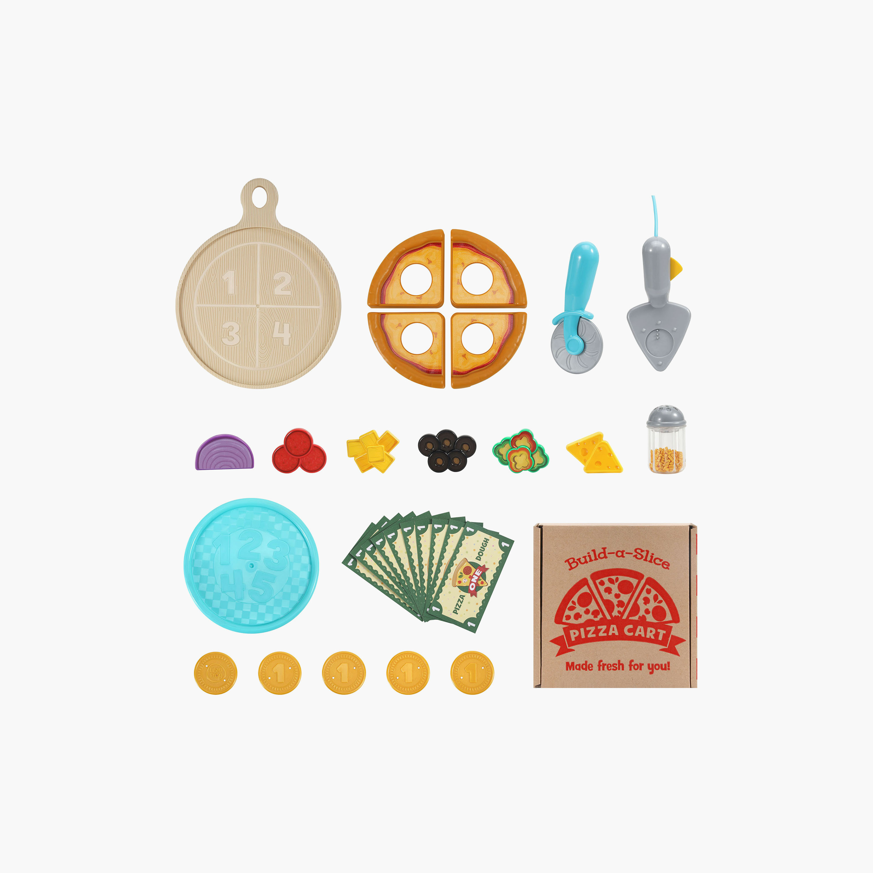 عربة إعداد شرائح البيتزا التفاعلية مع ملحقاتها من ليب فروغ-toys-babyandtoddlertoys-learningtoys-image-2