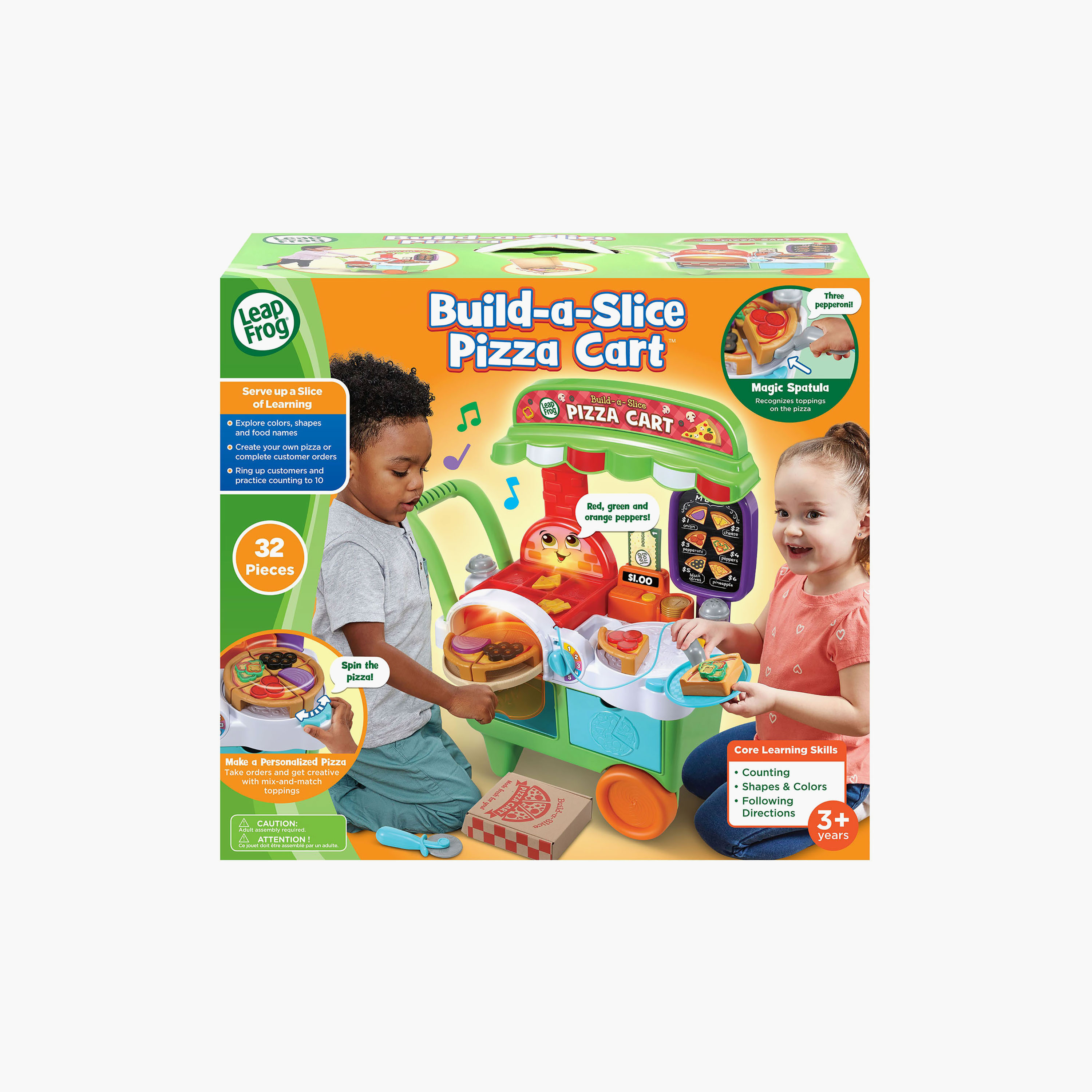 عربة إعداد شرائح البيتزا التفاعلية مع ملحقاتها من ليب فروغ-toys-babyandtoddlertoys-learningtoys-image-6