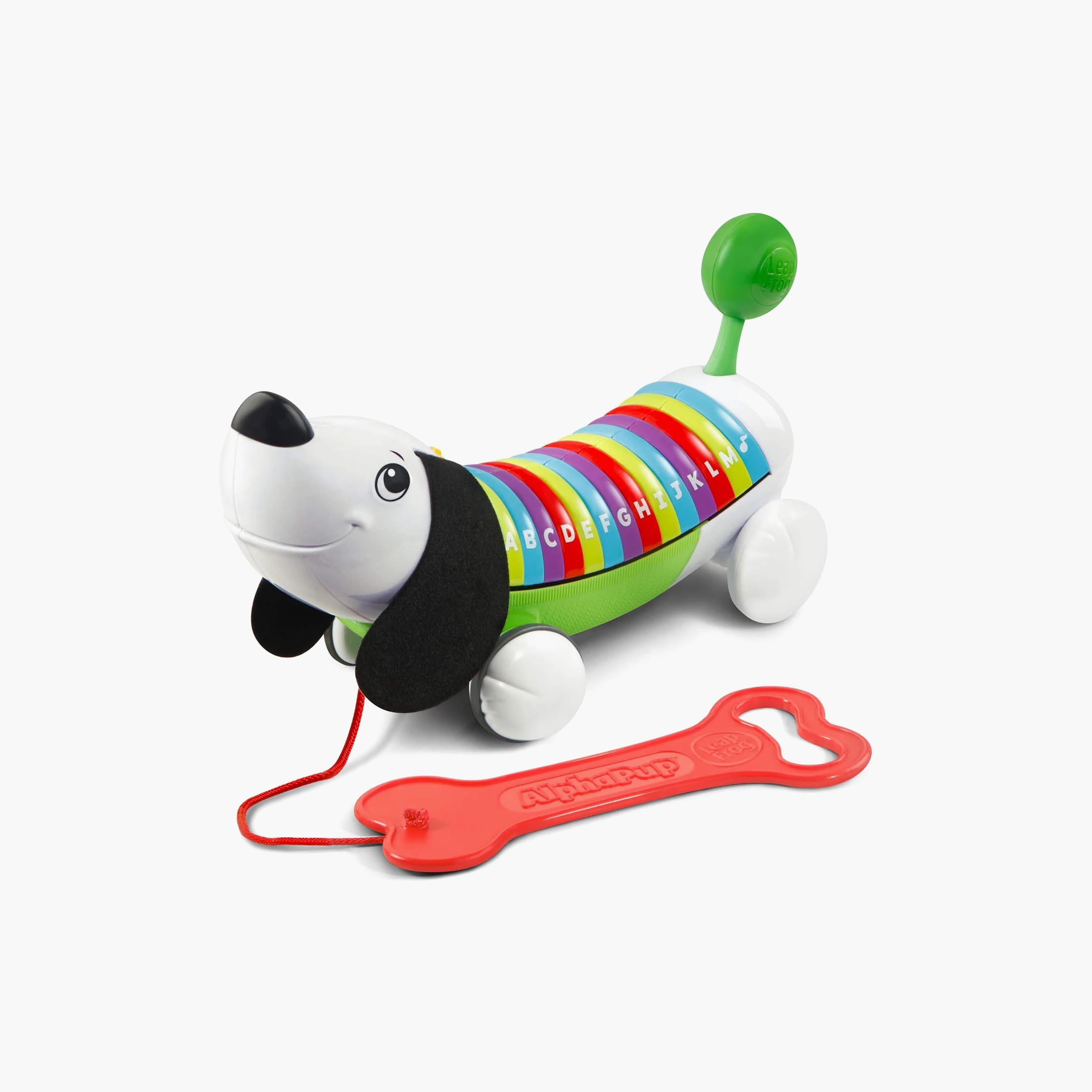 لعبة كلب السحب التعليمية لتعلم الحروف (ألفا بوب) من ليب فروغ-toys-babyandtoddlertoys-pushandpulltoys-image-1