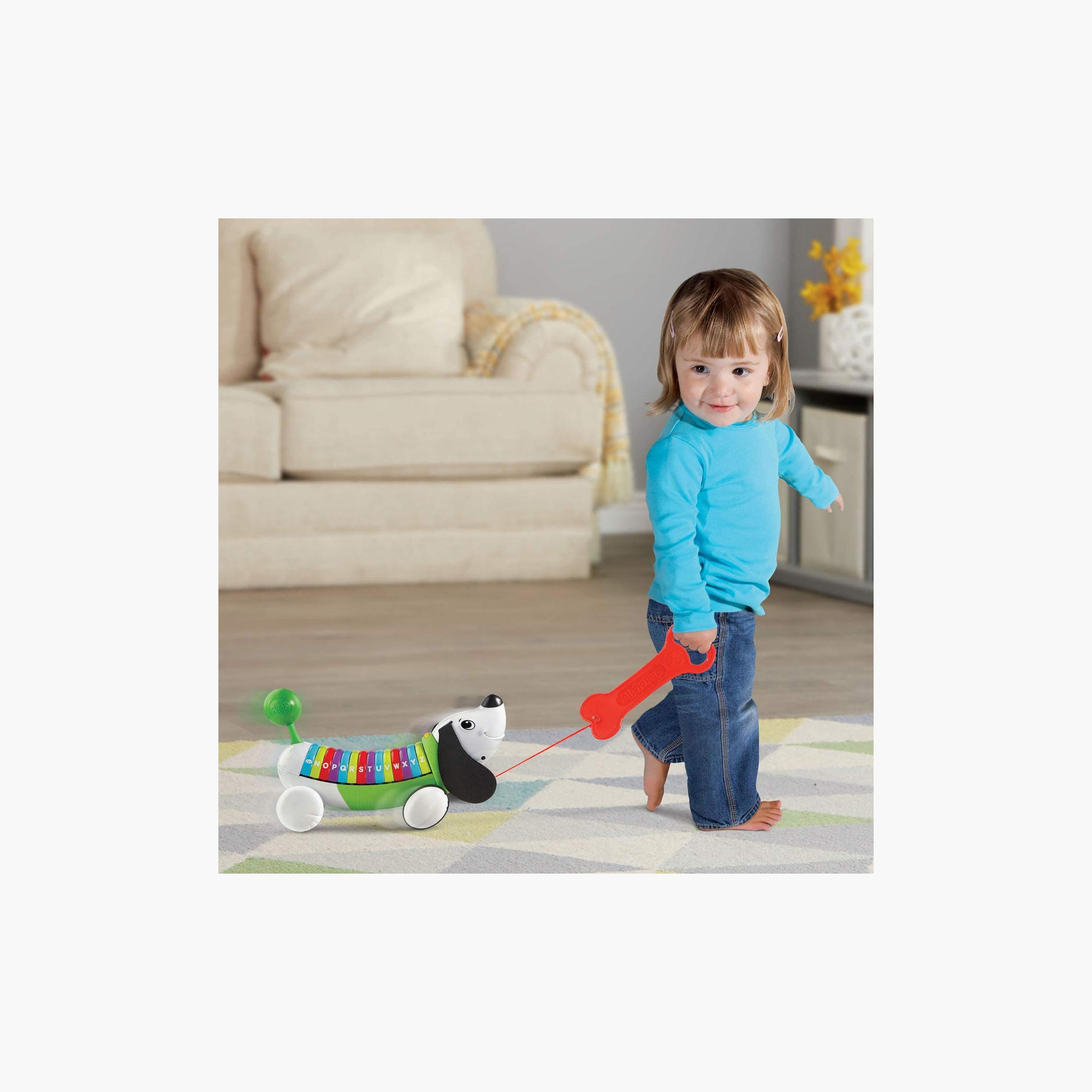 Leap Frog Alpha pup Learning Pull Toy-toys-babyandtoddlertoys-pushandpulltoys-image-2