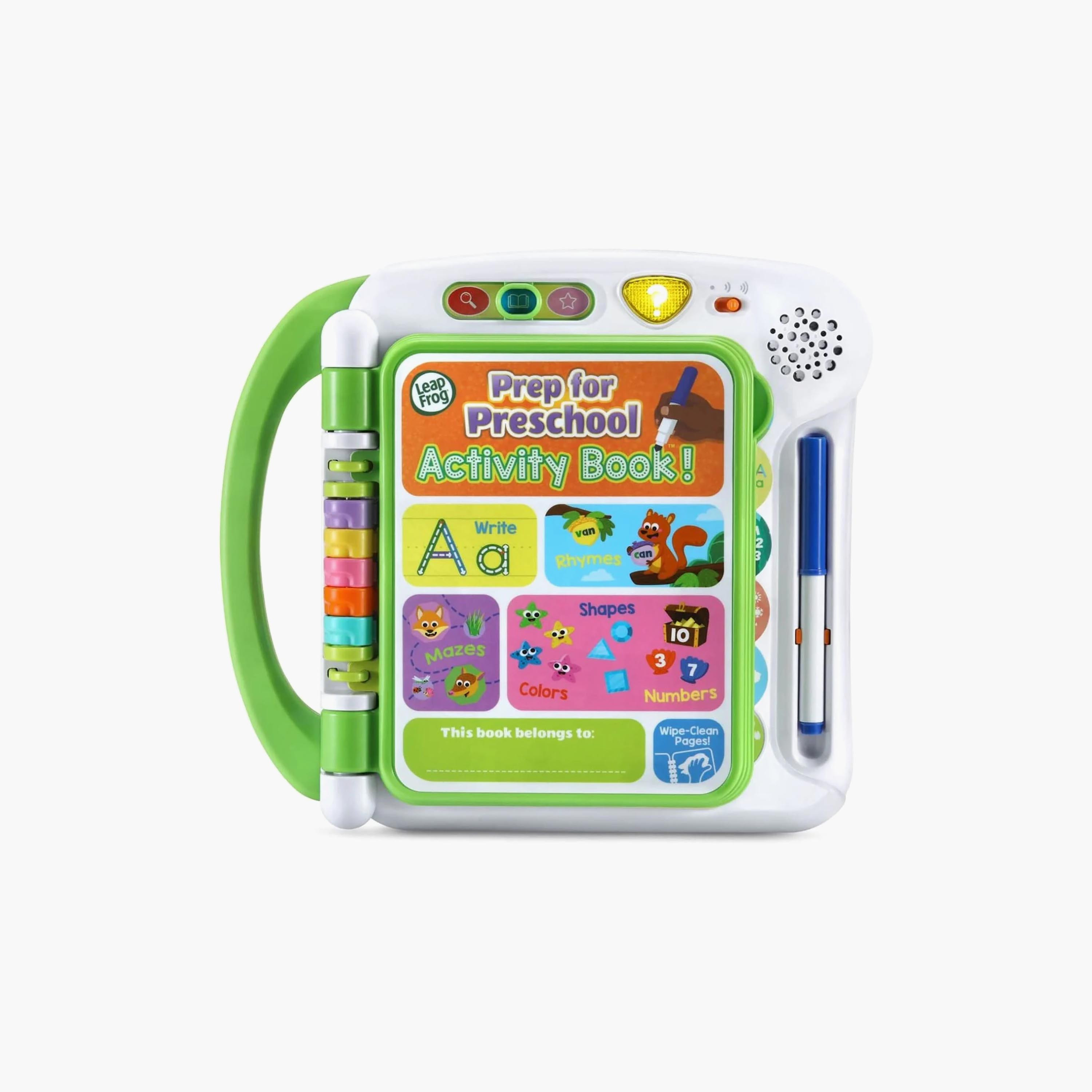 Leap Frog Prep For Preschool Activity Book with Marker-toys-babyandtoddlertoys-learningtoys-image-1
