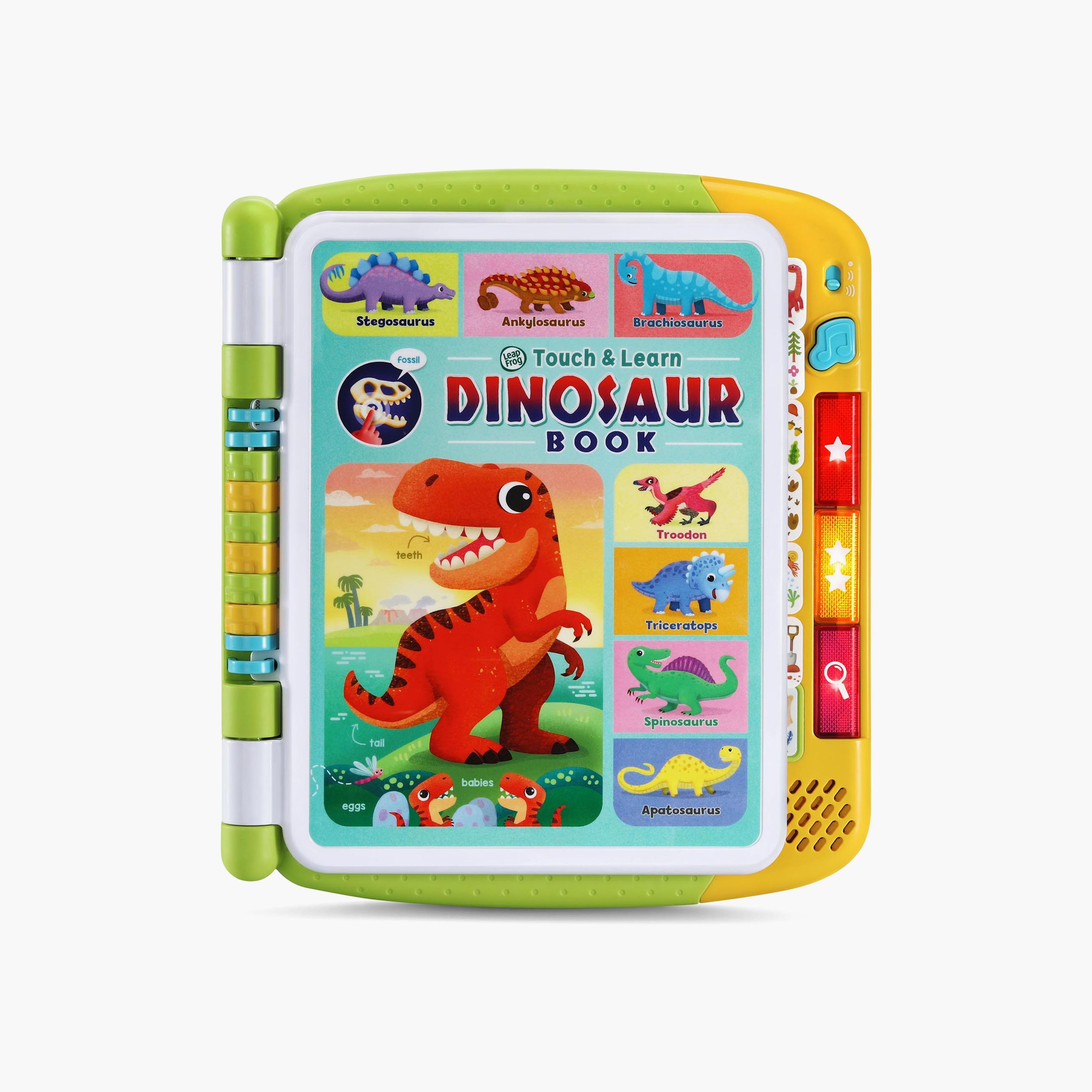 كتاب الديناصور التفاعلي لللمس والتعلم من ليب فروغ-toys-babyandtoddlertoys-learningtoys-image-1