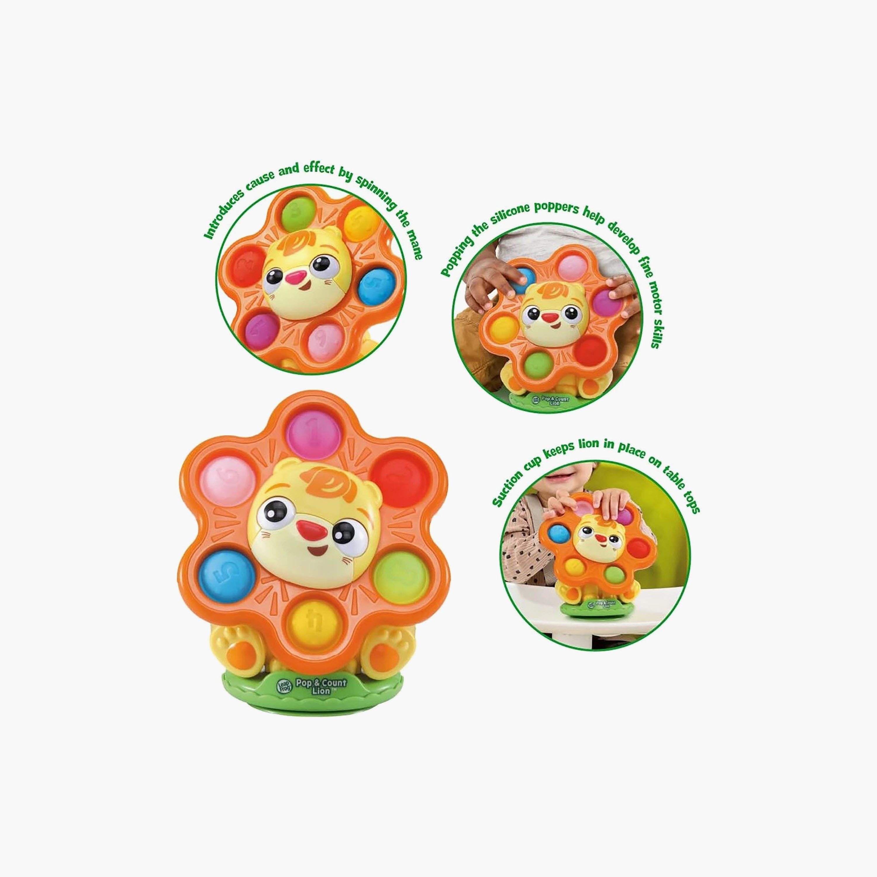 Leap Frog Pop & Count Lion Learning Toy-toys-babyandtoddlertoys-learningtoys-image-3