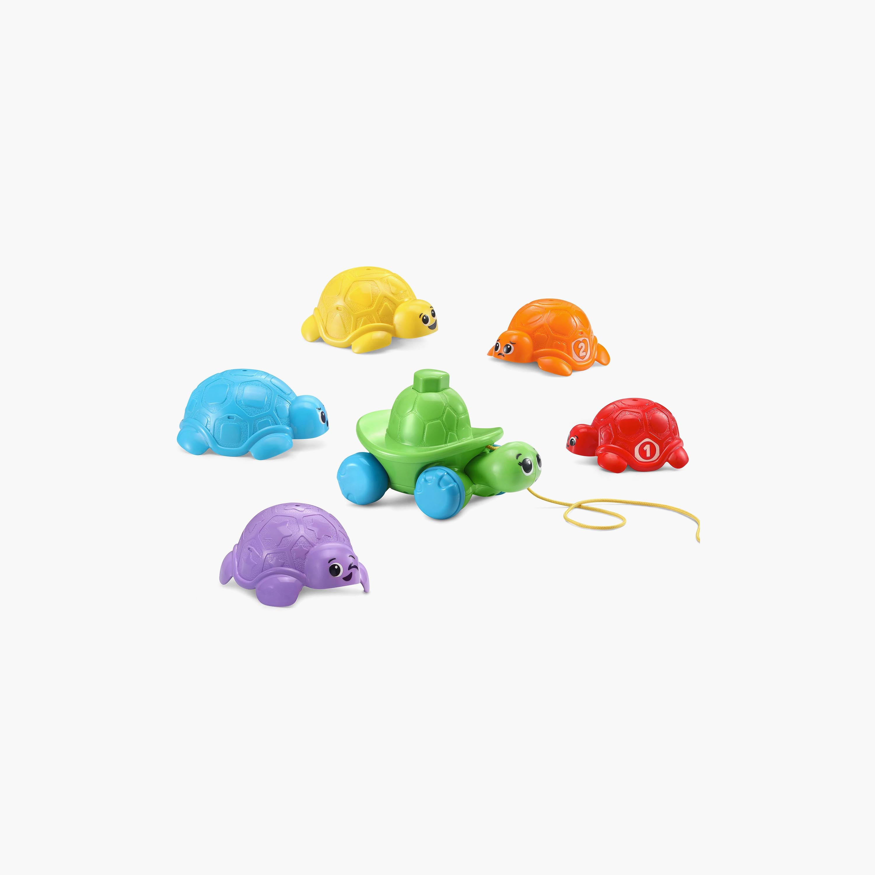 Leap Frog Nest & Count Stacking Turtle Tower Playset-toys-babyandtoddlertoys-stackingandnestingtoys-image-2