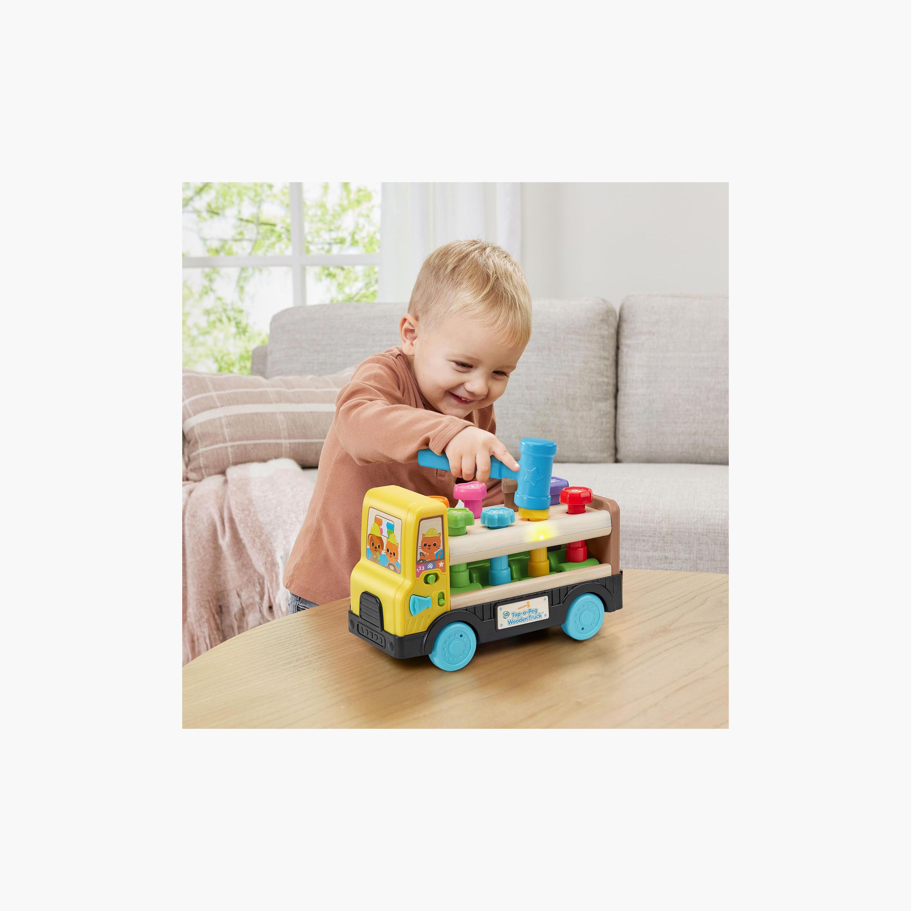 شاحنة خشبية تاب-أ-بيج مع مطرقة لعبة من ليب فروج-toys-babyandtoddlertoys-learningtoys-image-5