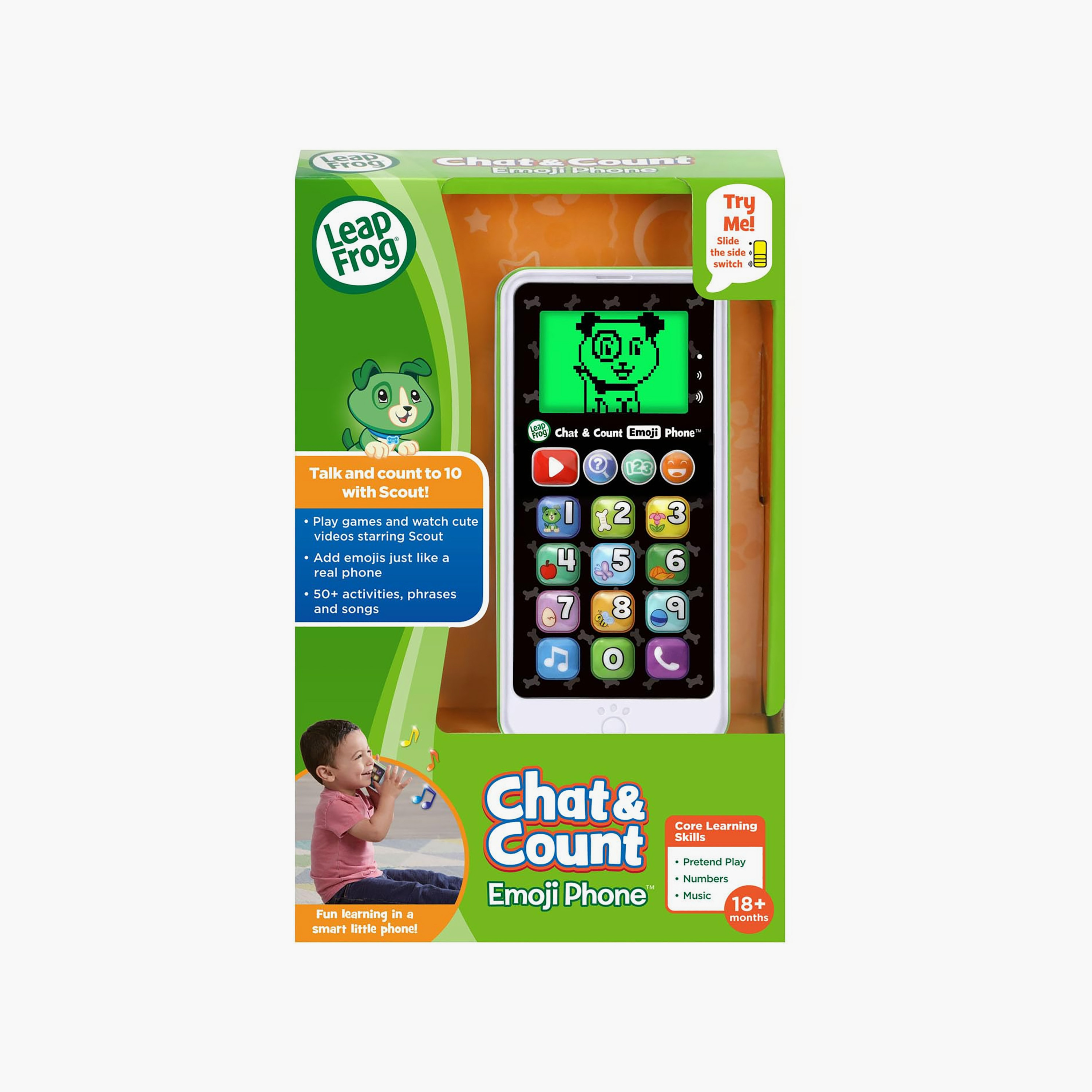 Leap Frog Chat & Count Emoji Phone Toy-toys-babyandtoddlertoys-learningtoys-image-7