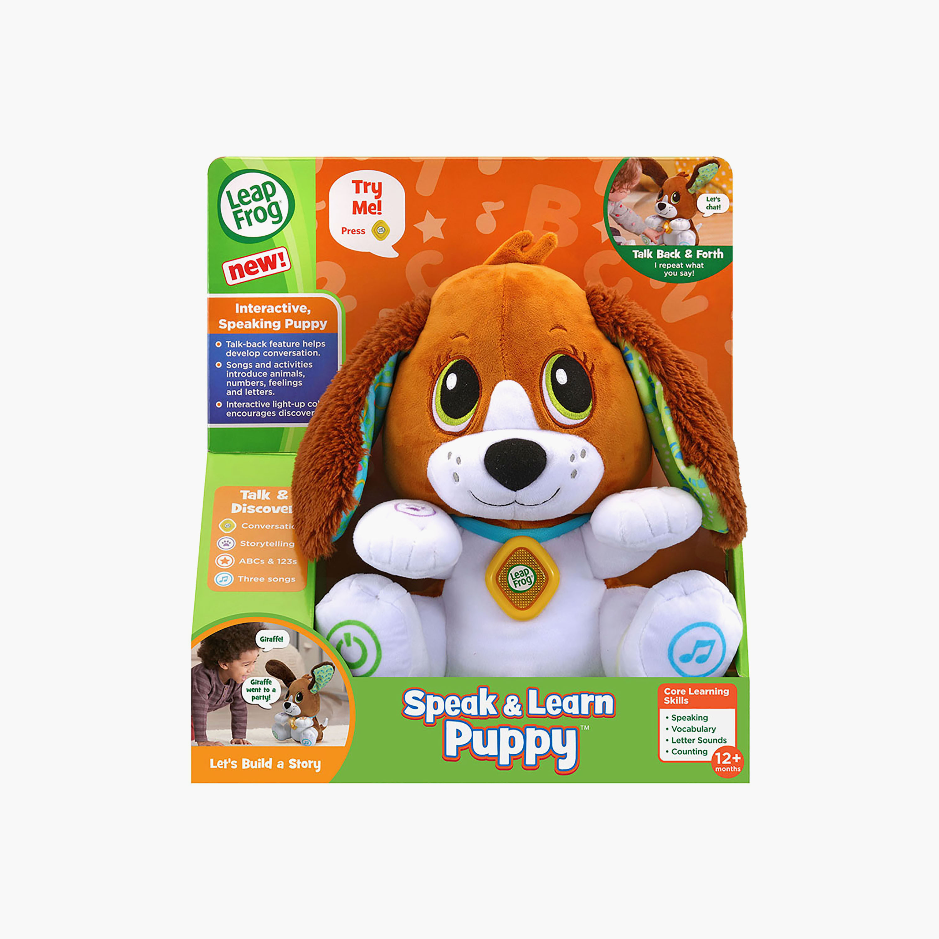Leap Frog Speak & Learn Interactive Plush Toy-toys-plushsofttoys-animals-image-4