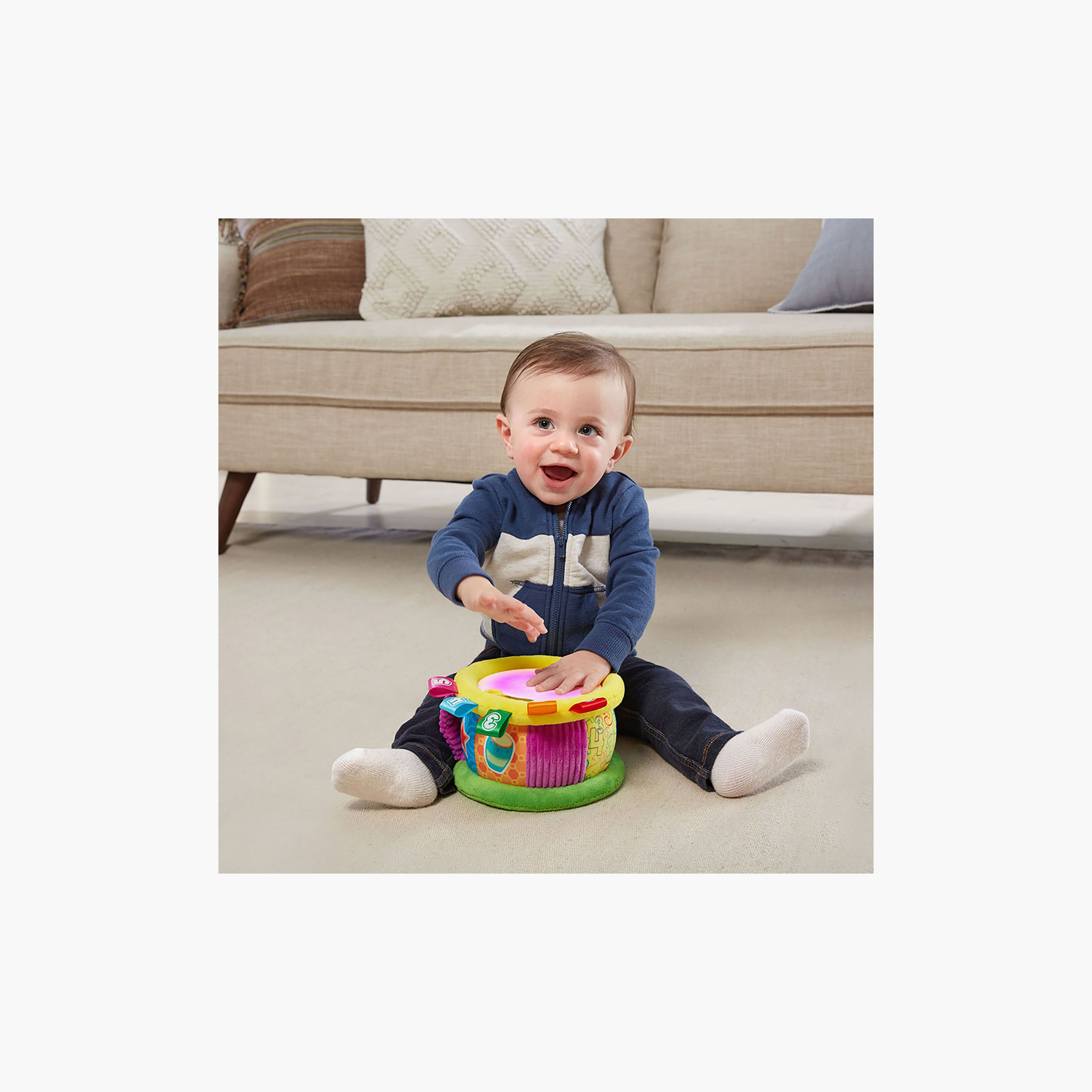 لعبة طبلة الأرقام الموسيقية التفاعلية لتعلم الإيقاع من ليب فروغ-toys-babyandtoddlertoys-lightsandmusicaltoys-image-4