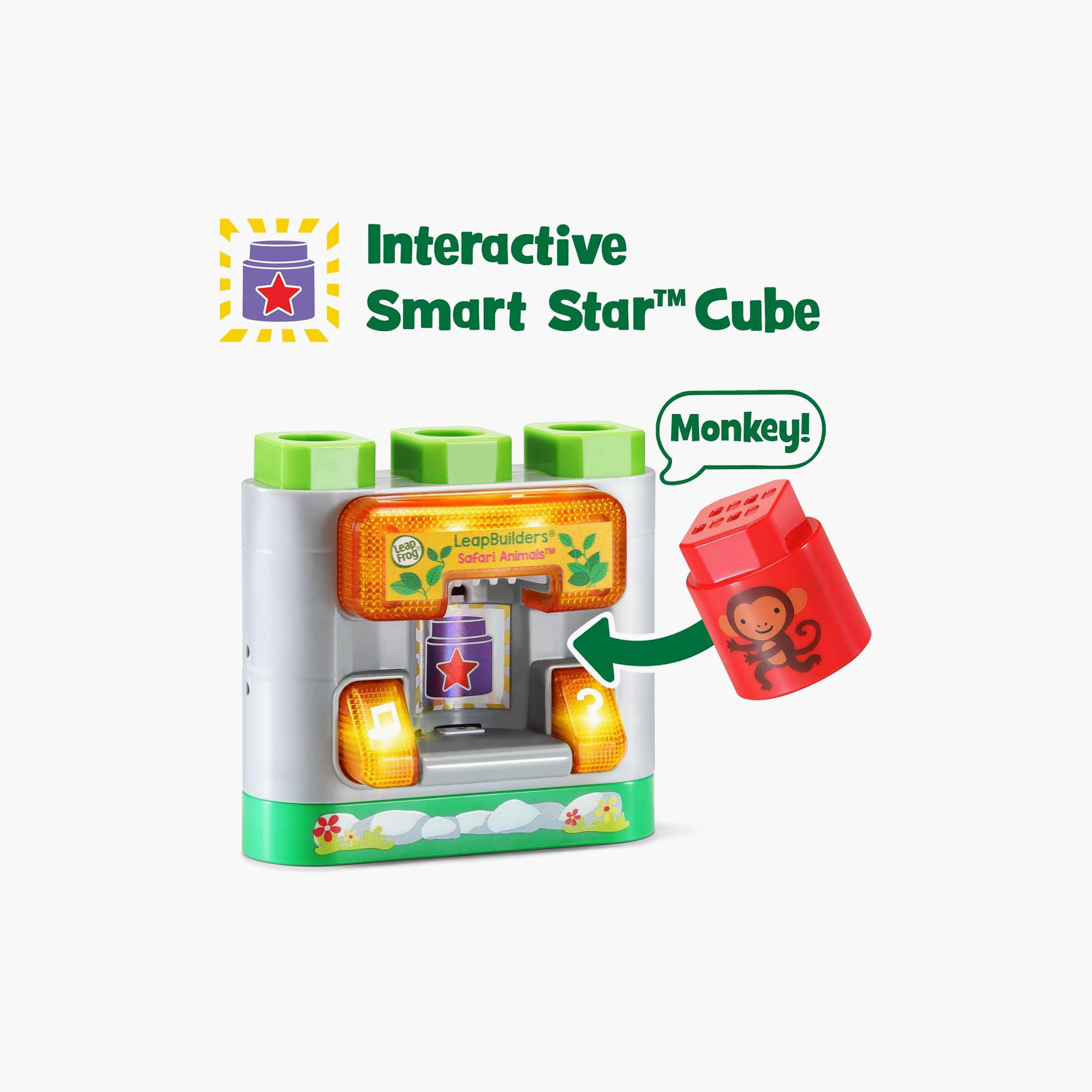 طقم ألعاب بناء حيوانات سفاري ليب بيلدرز من ليب فروغ-toys-babyandtoddlertoys-learningtoys-image-2