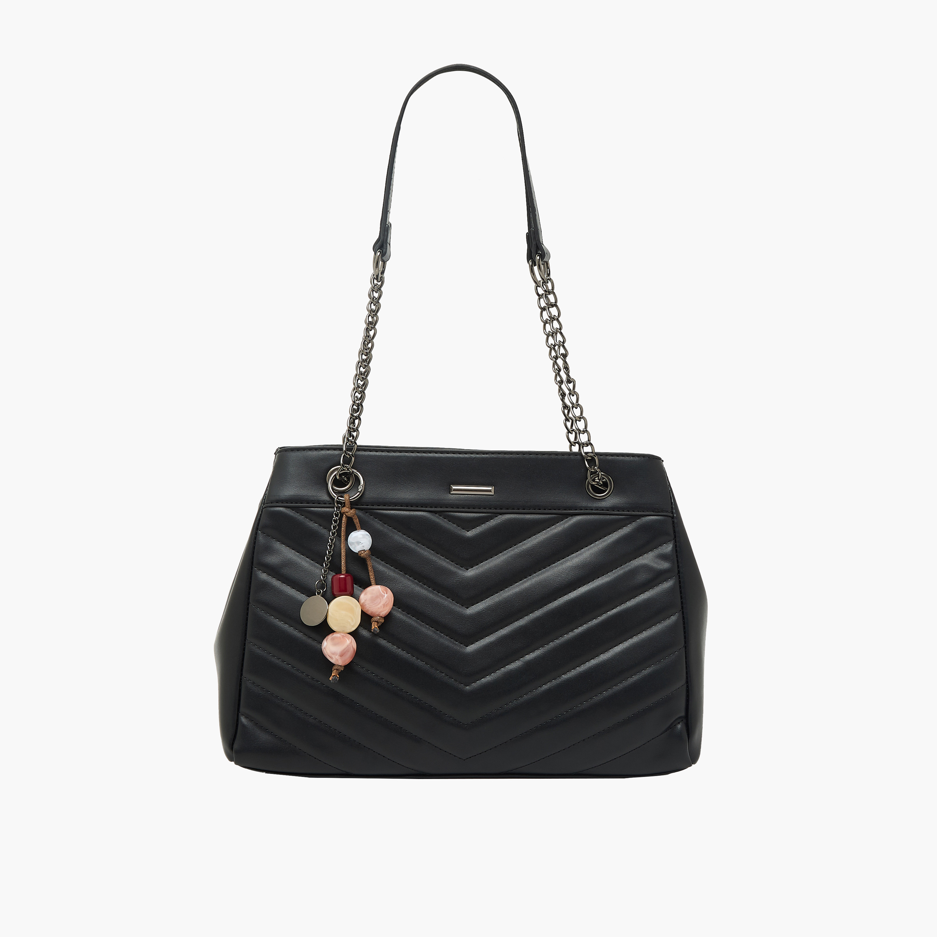Sasha Quilted Tote Bag with Double Handle-women-bagsandwallets-handbags-image-1